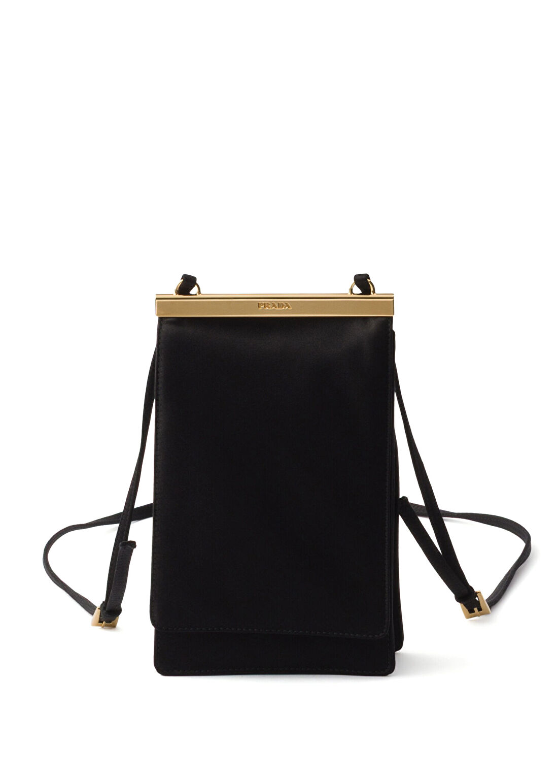 Prada Satin Siyah Mini Kadın El Çantası