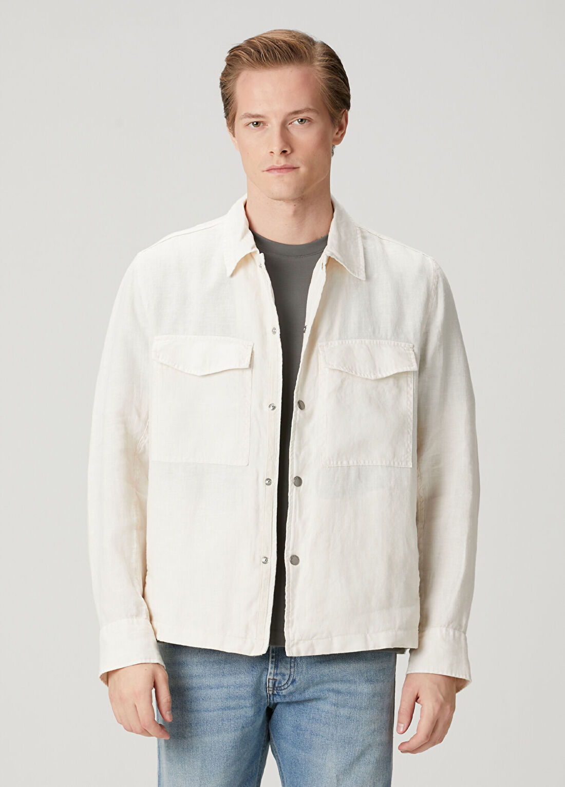 Rag&Bone Kırık Beyaz Keten Ceket