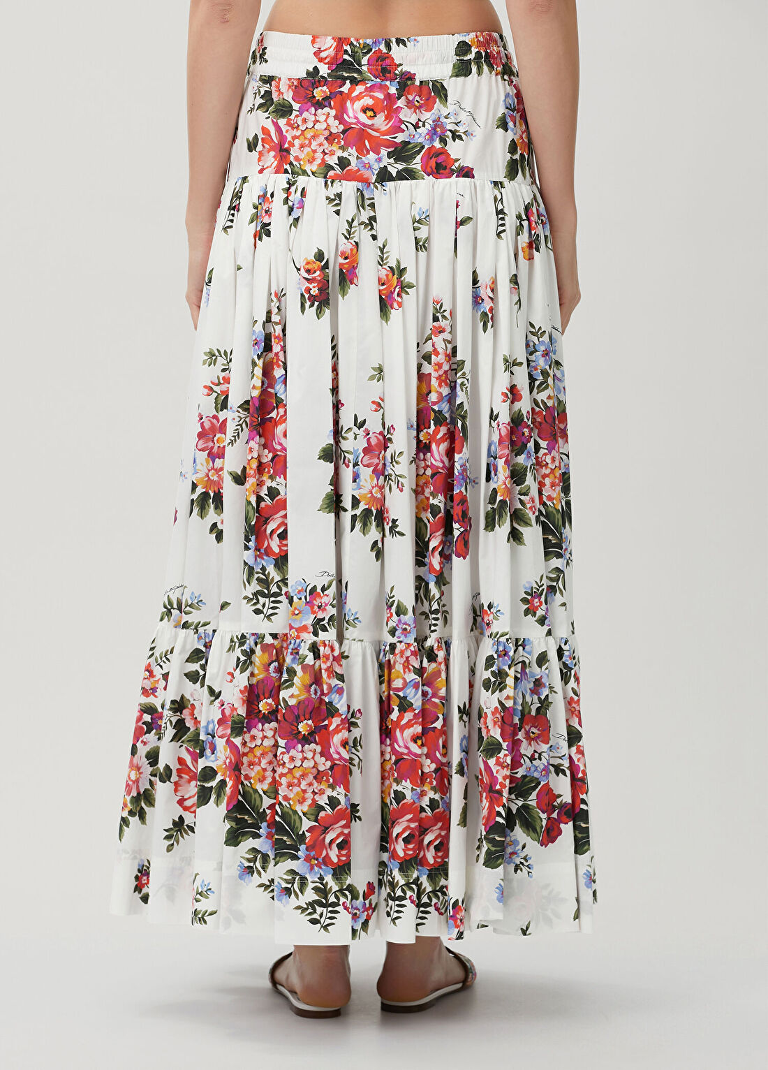 Dolce&Gabbana Çok Renkli Maxi Etek görsel 4