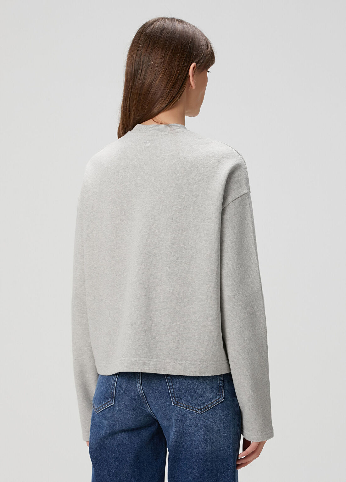 Ami Paris Gri Sweatshirt görsel 4