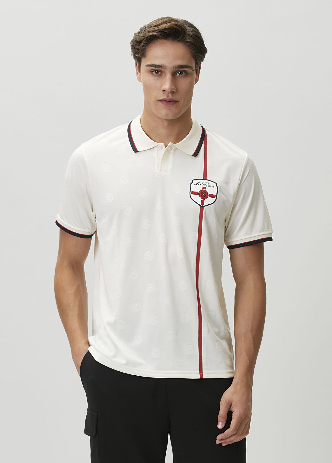 Les Deux England Football Jersey Ekru Polo T-shirt