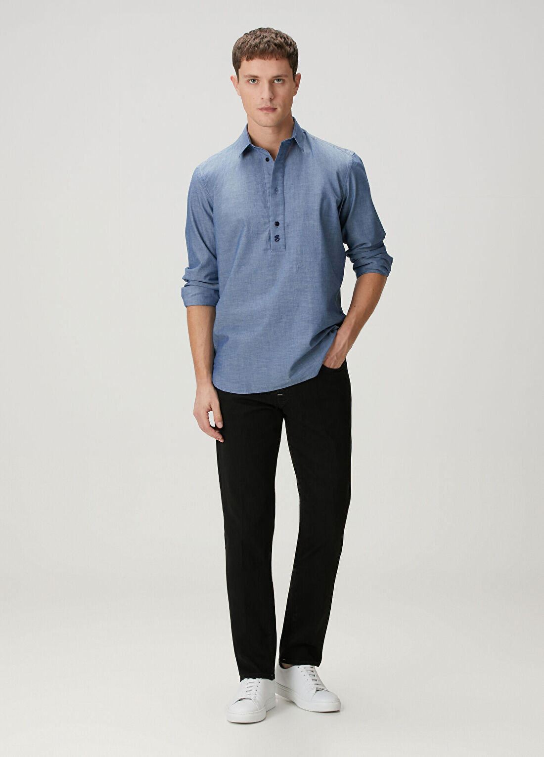 Scissor Scriptor Siyah Jean Pantolon