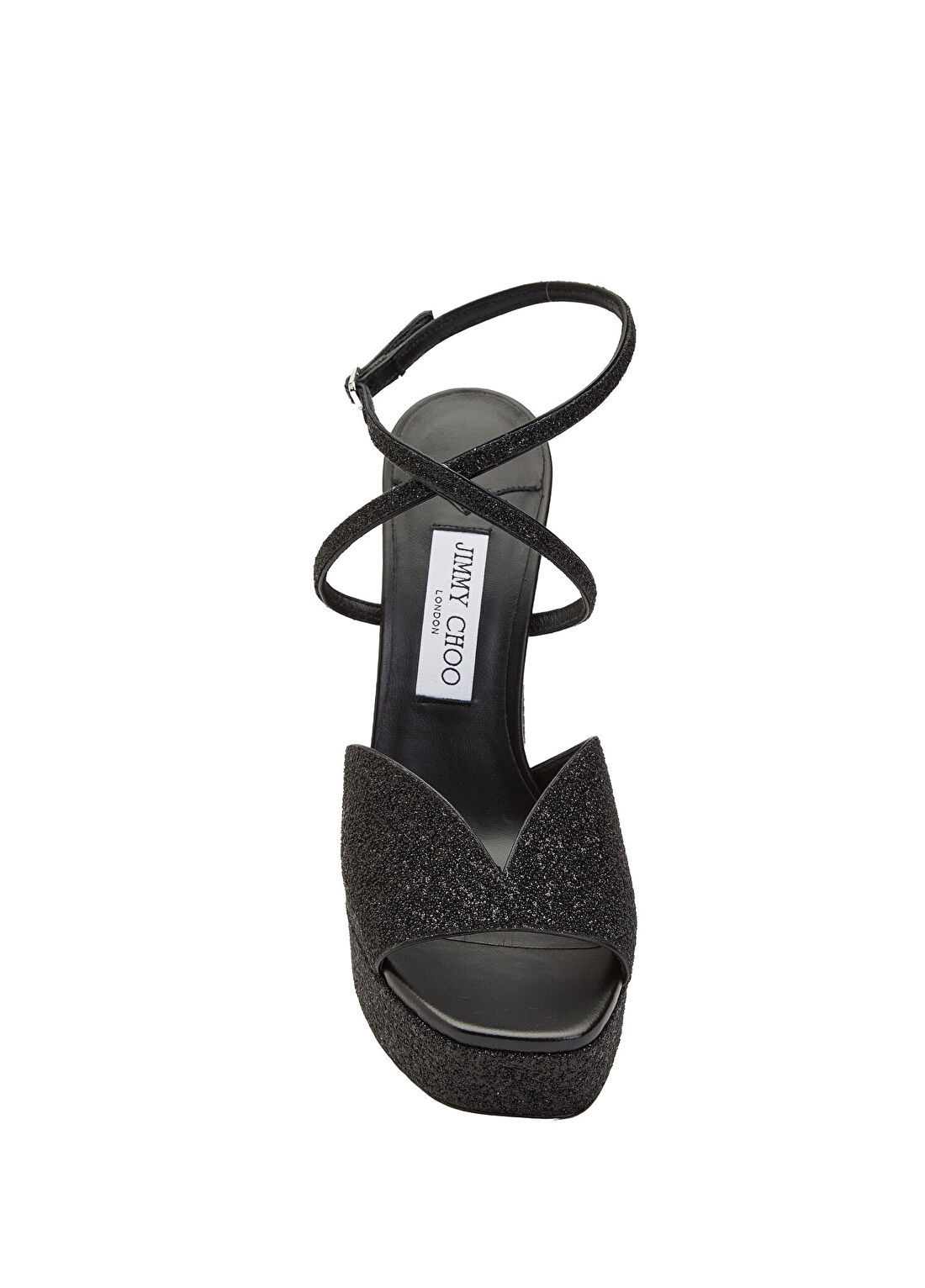 Jimmy Choo Karli Siyah Platform Kadın Sandalet görsel 4