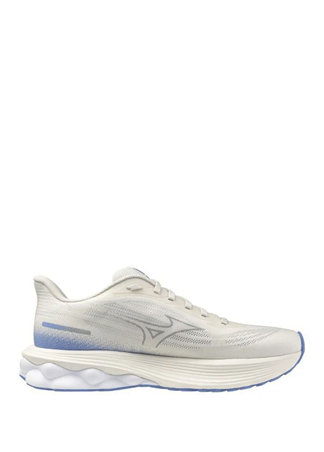 Mizuno Wave Skyrise 7 Beyaz Mavi Kadın Koşu Ayakkabısı görsel 3
