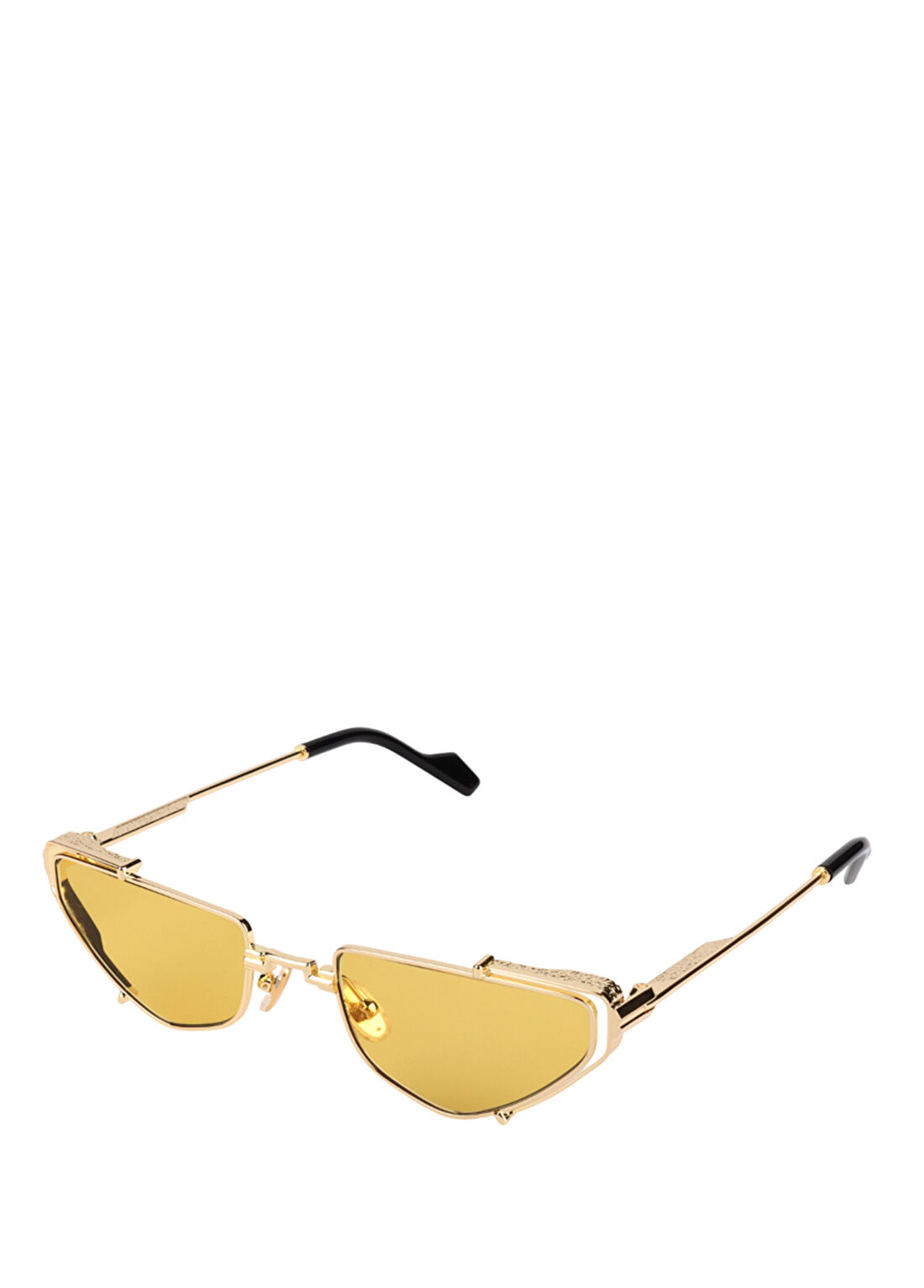Original Vintage Sunglasses Twenties TW03 Gold-117 Altın Rengi Metal Unisex Güneş Gözlüğü