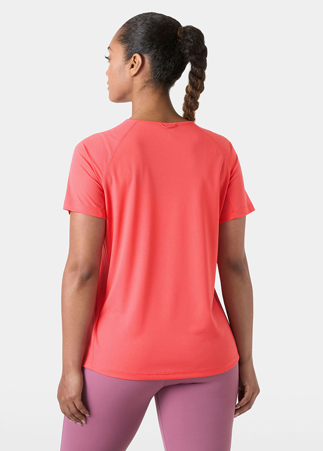 Helly Hansen W Trail Ss Sunset Pink Kısa Kollu Kadın T-Shirt görsel 2