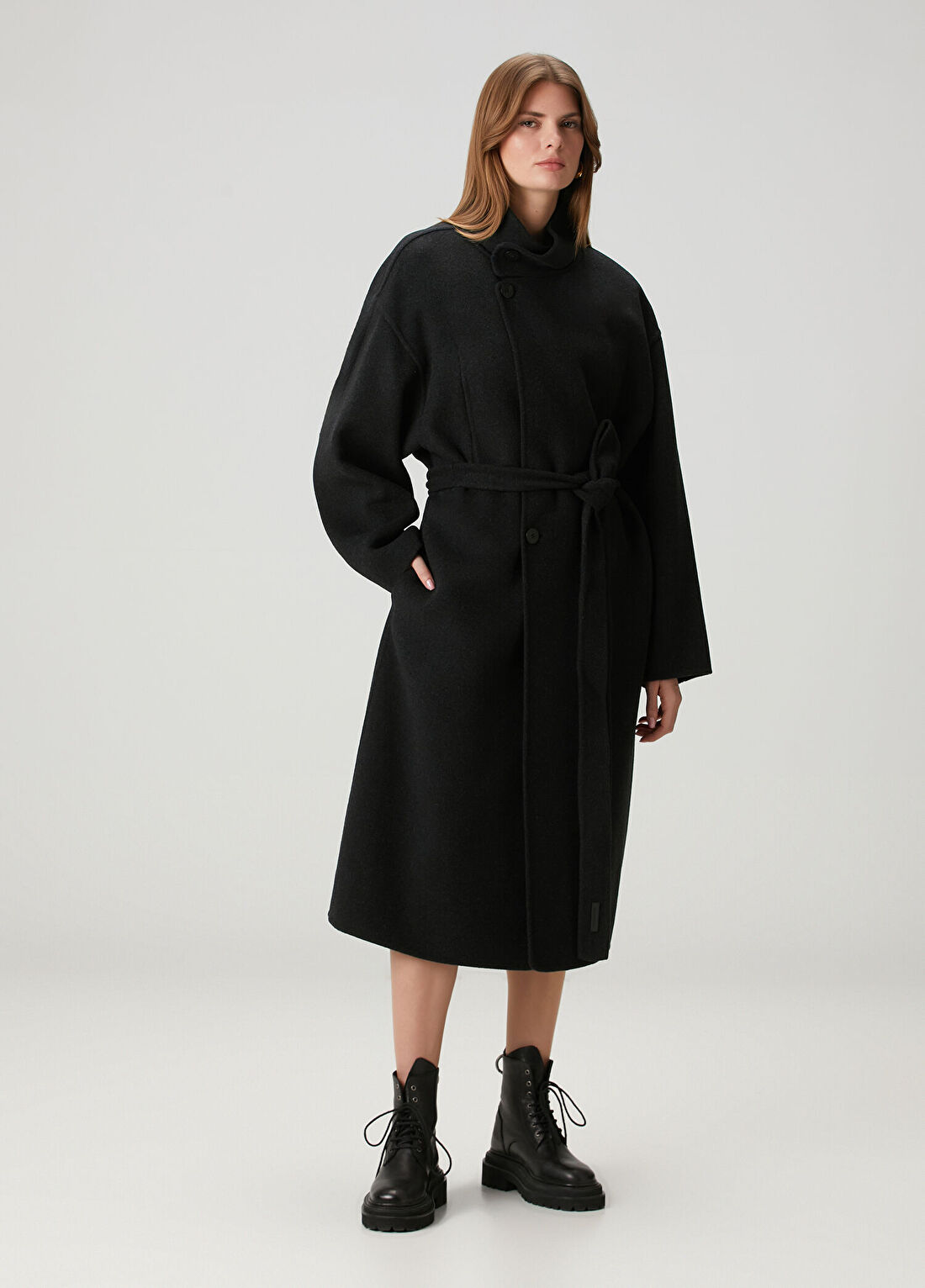 Fear Of God Siyah Yün Palto