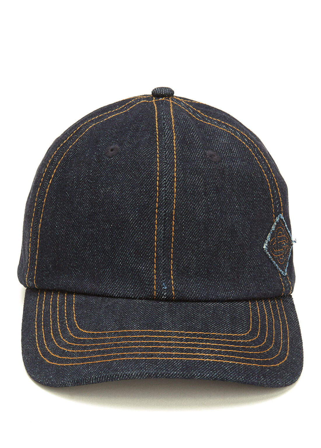 Casablanca Lacivert Erkek Denim Şapka görsel 2