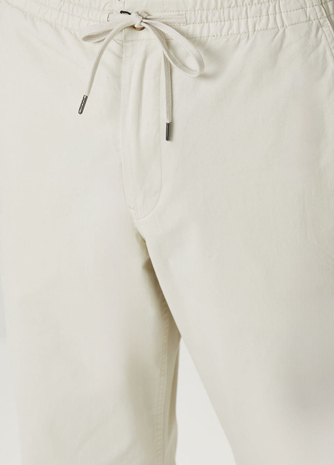 Polo Ralph Lauren Bej Beli Kordonlu Pantolon görsel 4