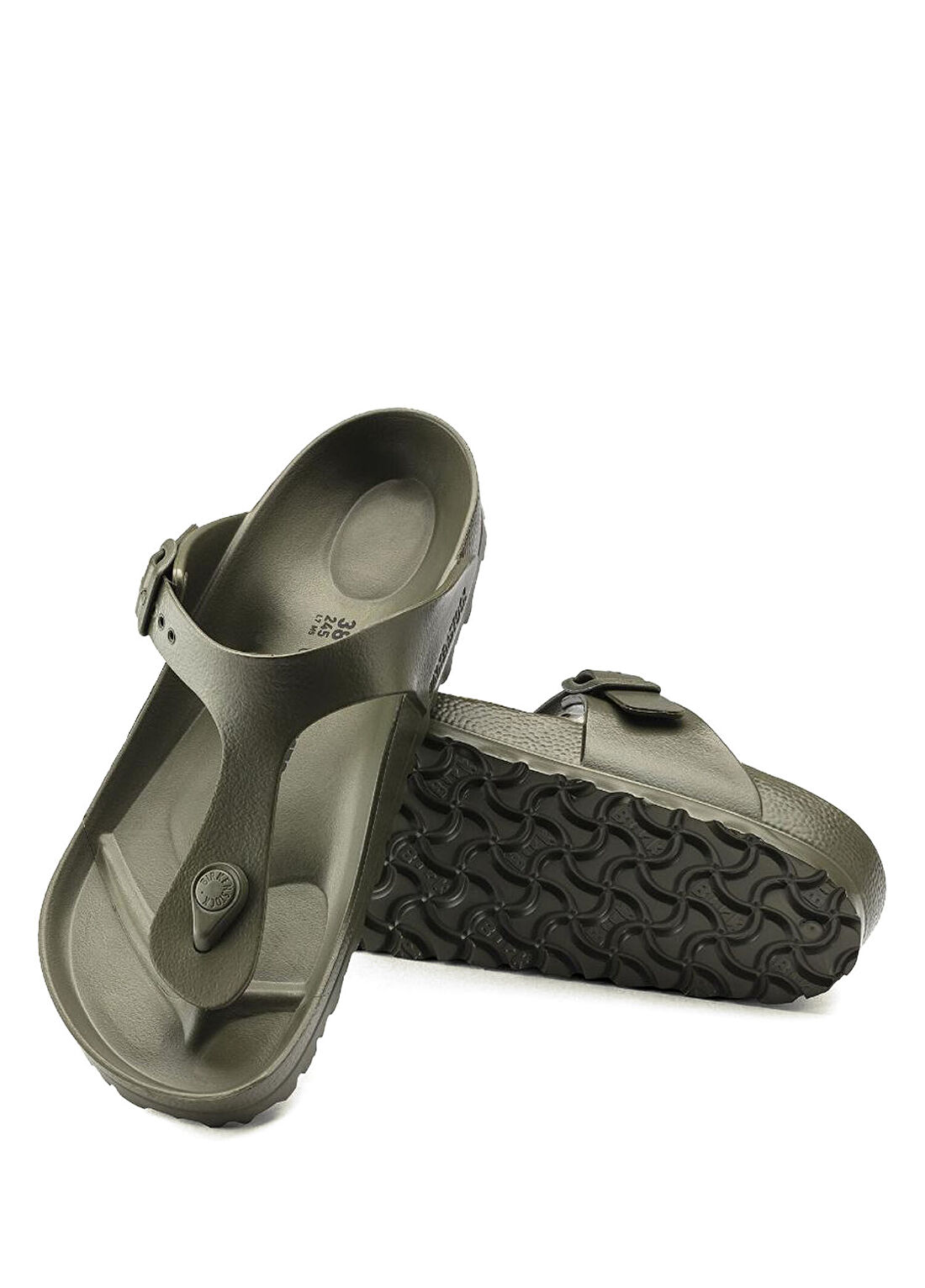 Birkenstock Gizeh Essentials Haki Erkek EVA Terlik görsel 2