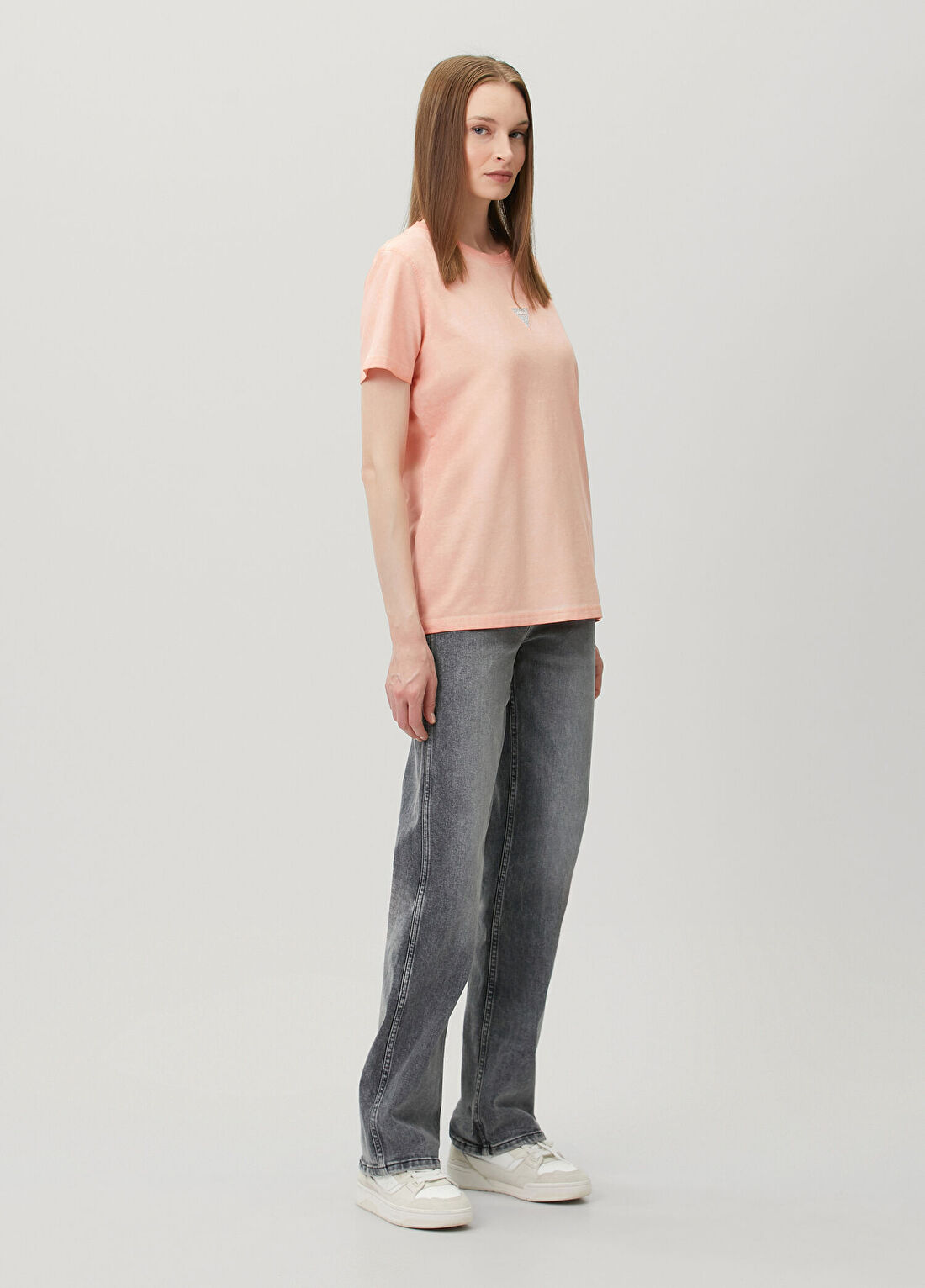 Guess Jersey Oversize Fit T-shirt görsel 2