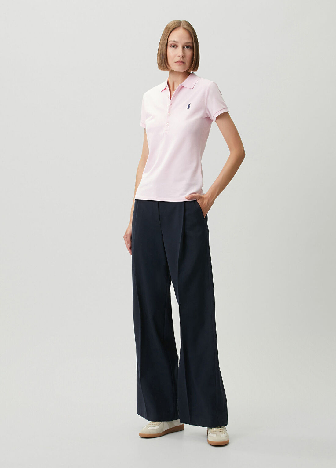 Polo Ralph Lauren Pembe Polo T-shirt görsel 2