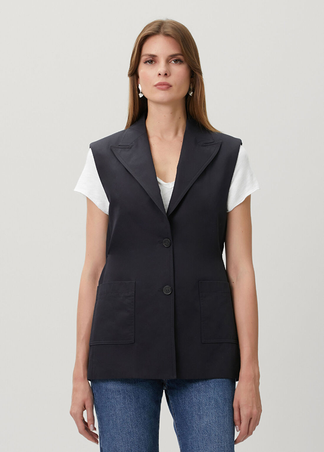 Golden Goose Koyu Lacivert Yelek