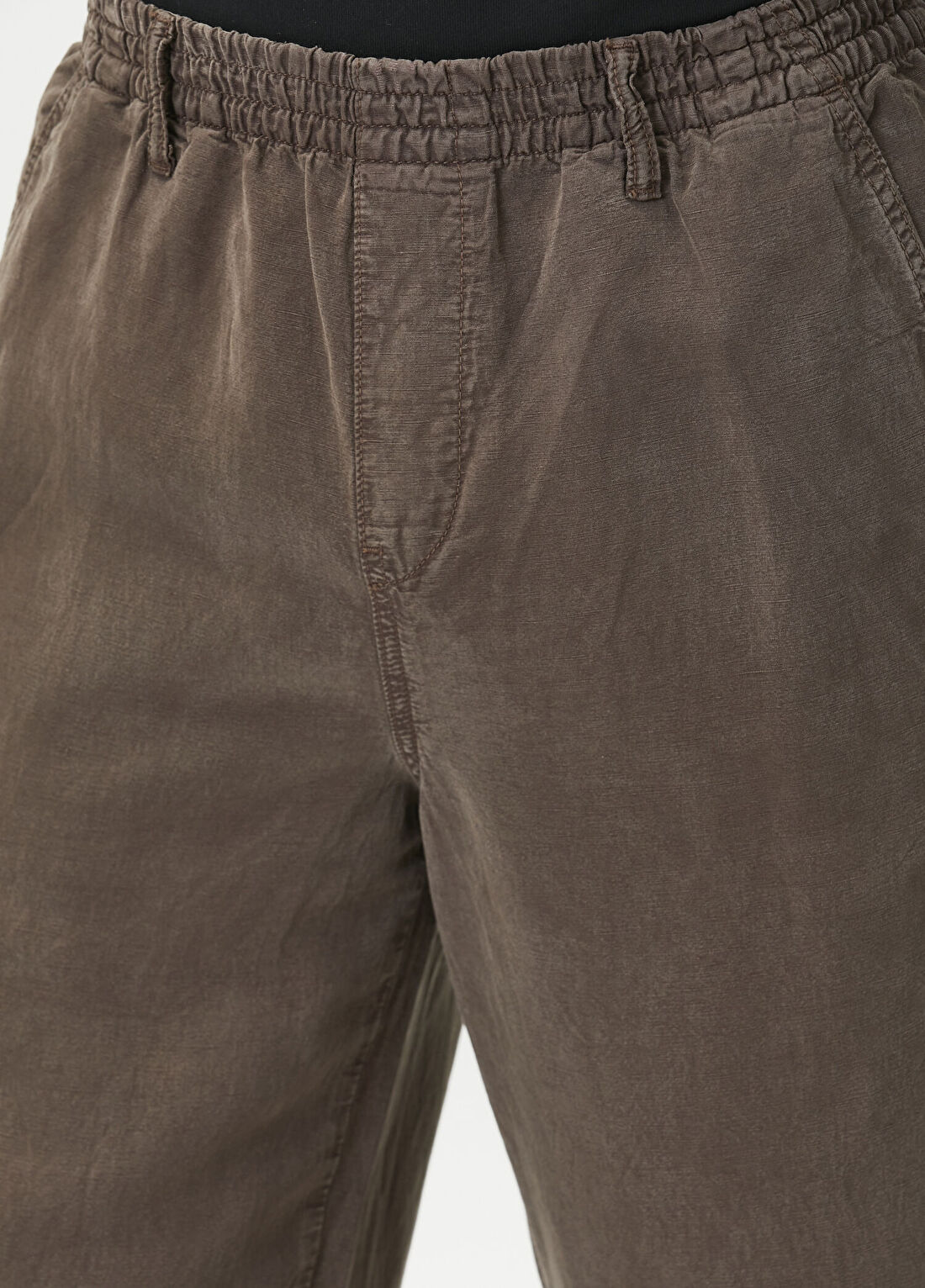 AllSaints Korten Kahverengi Pantolon görsel 4