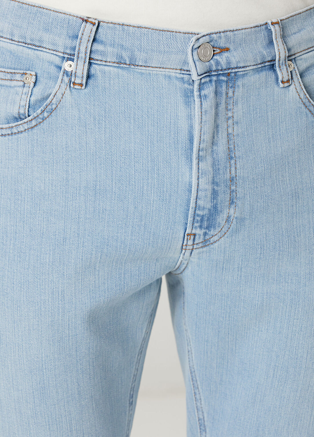Frame Denim Modern Straight Açık Mavi Jean Pantolon görsel 4