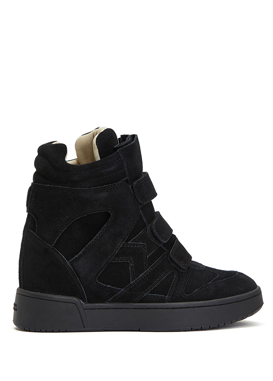 Isabel Marant IM3 Siyah Kadın Süet Sneaker