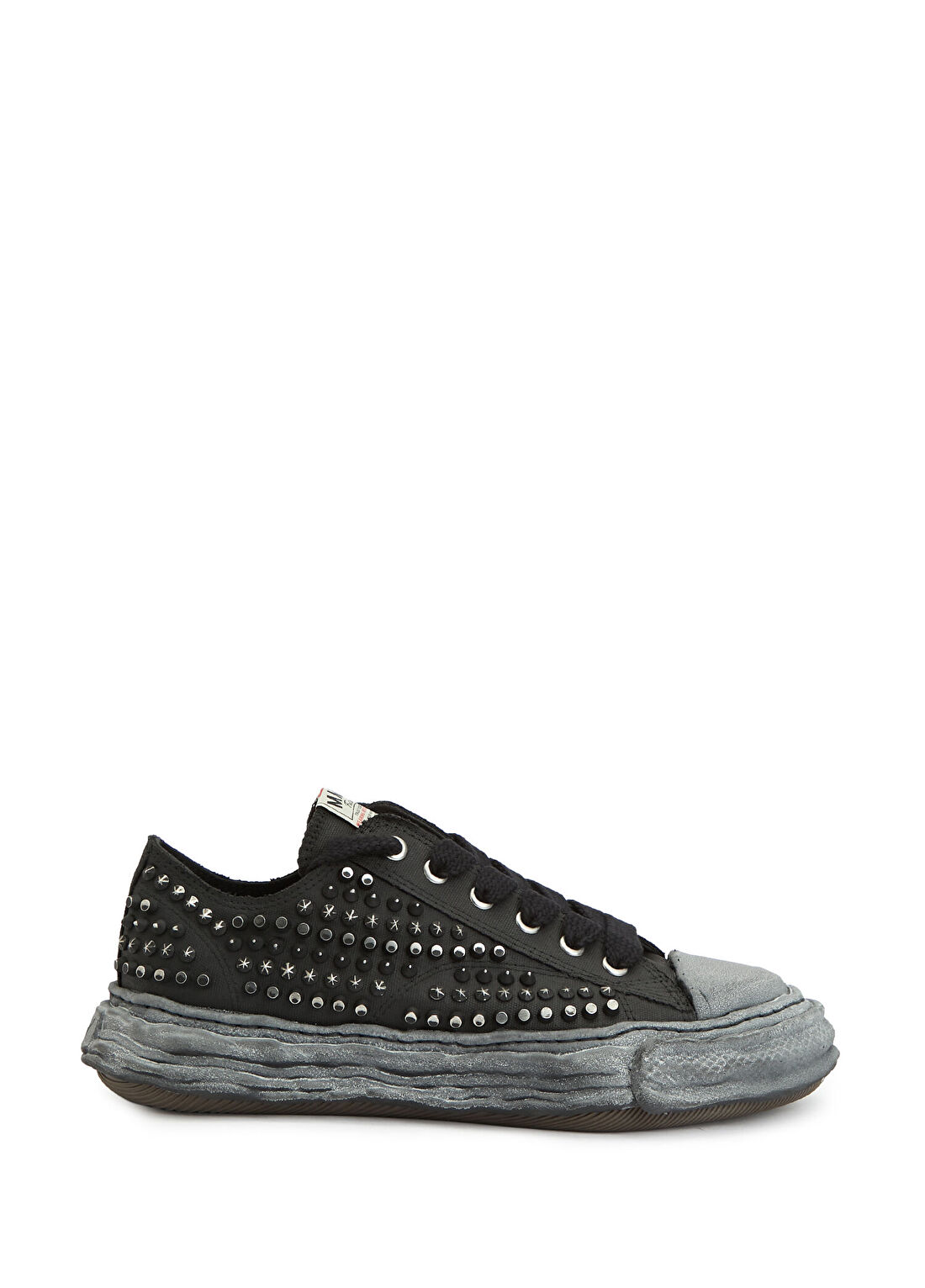 Maison Mihara Yasuhiro Siyah Troklu Erkek Sneaker