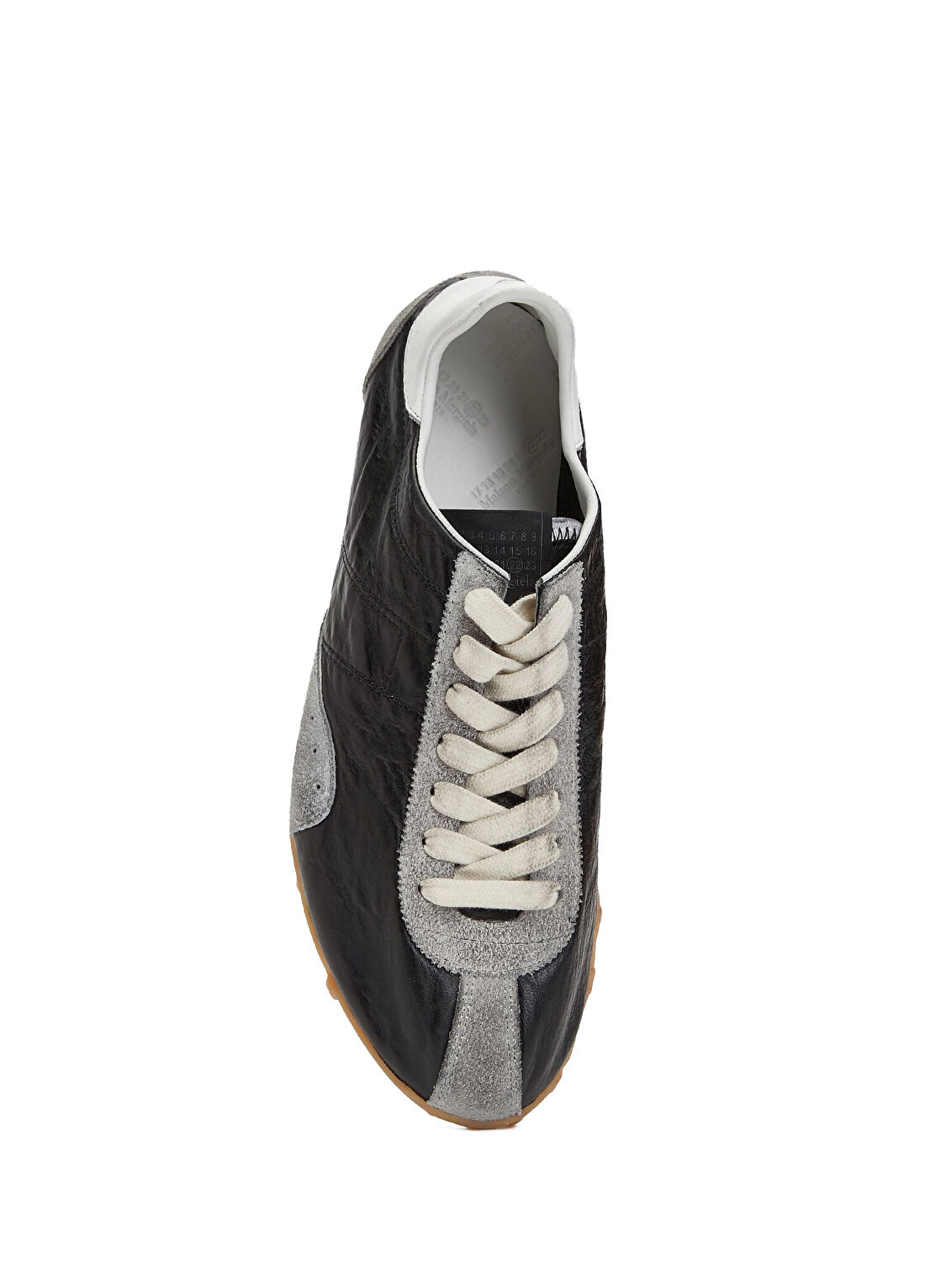 Maison Margiela Sprinters Siyah Kadın Deri Sneaker görsel 4
