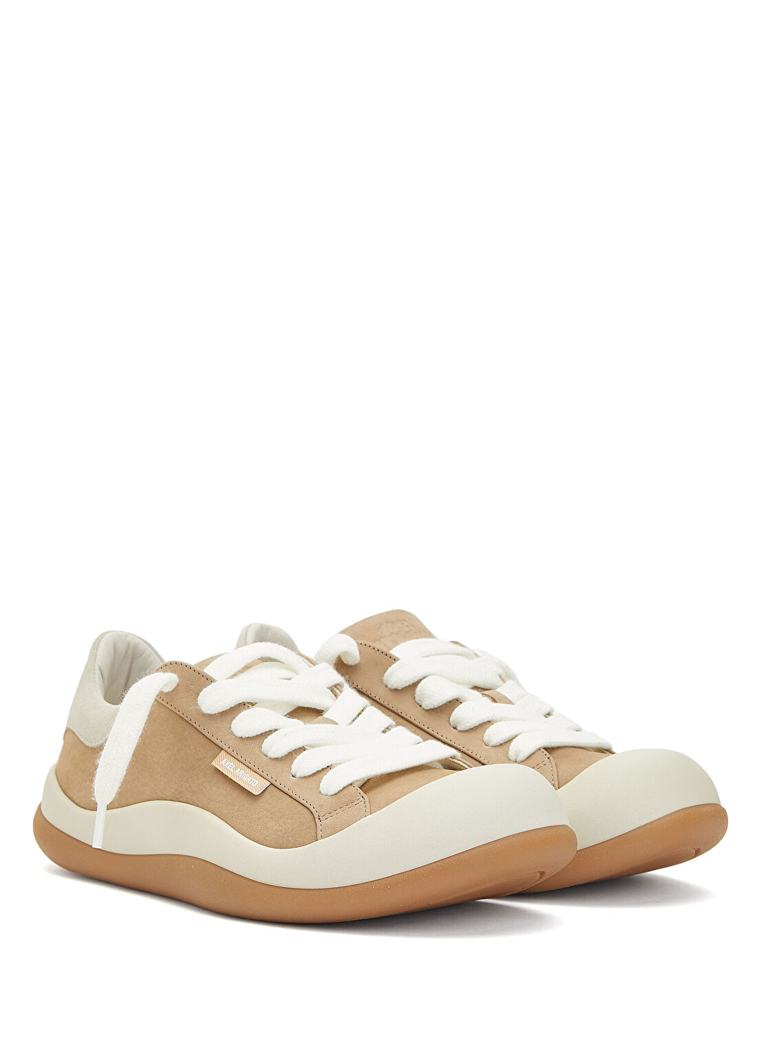 Axel Arigato Squish Bej Erkek Deri Sneaker görsel 2