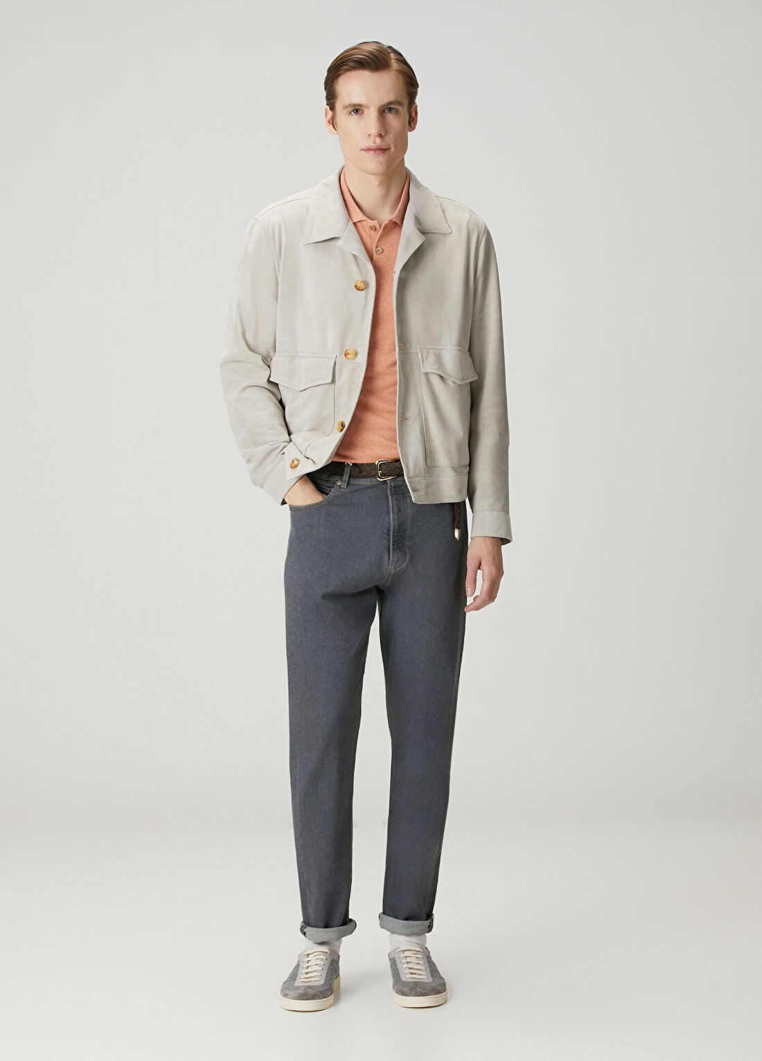 Brunello Cucinelli Gri Jean Pantolon