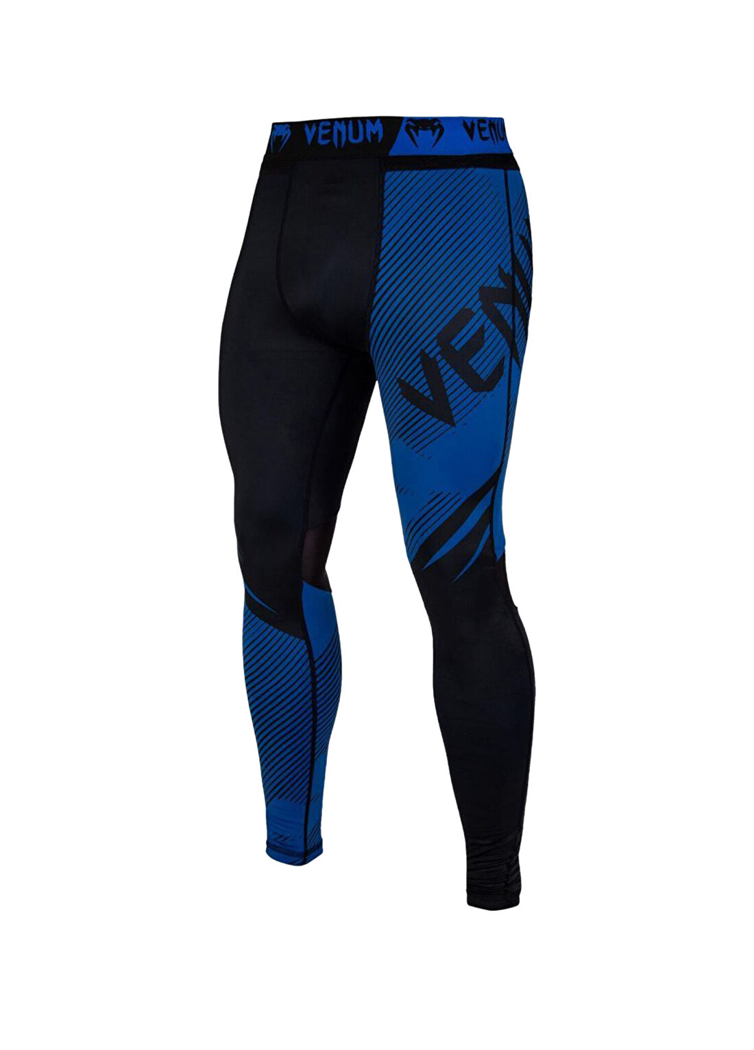 Venum Nogi 2.0 NoGi Compression Tights Black Blue Erkek Spor Tayt