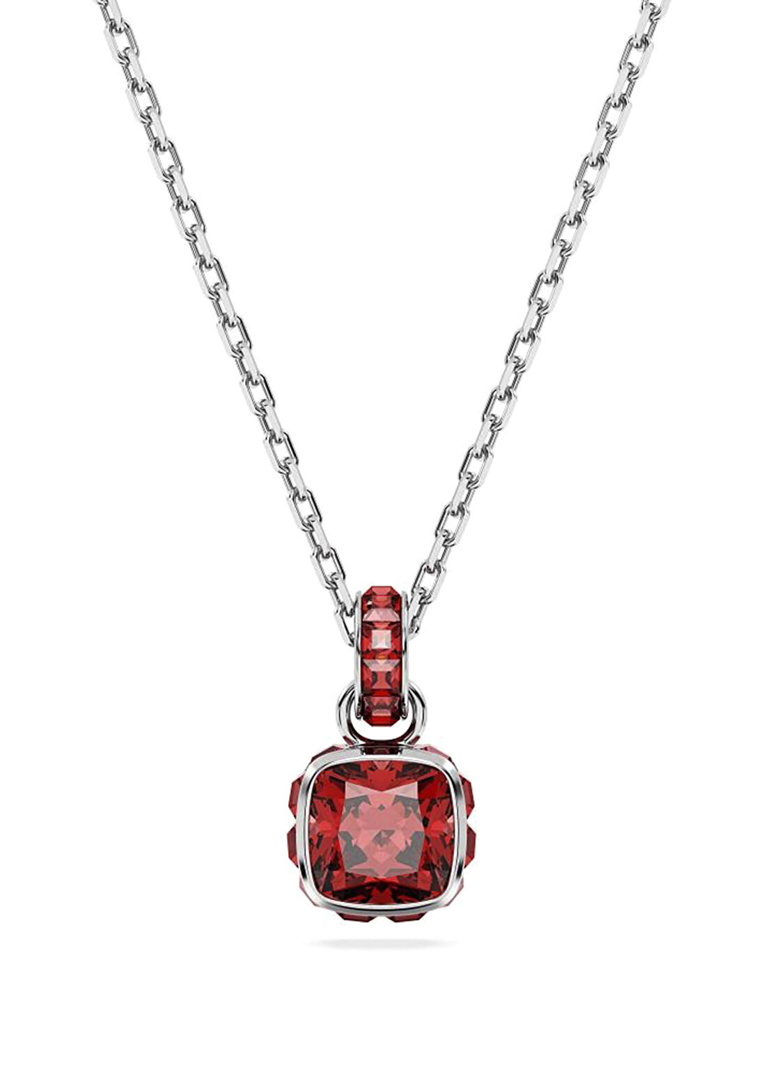 Swarovski Birthstone Pend Jul Pendant Red Rhs Kadın Kolye