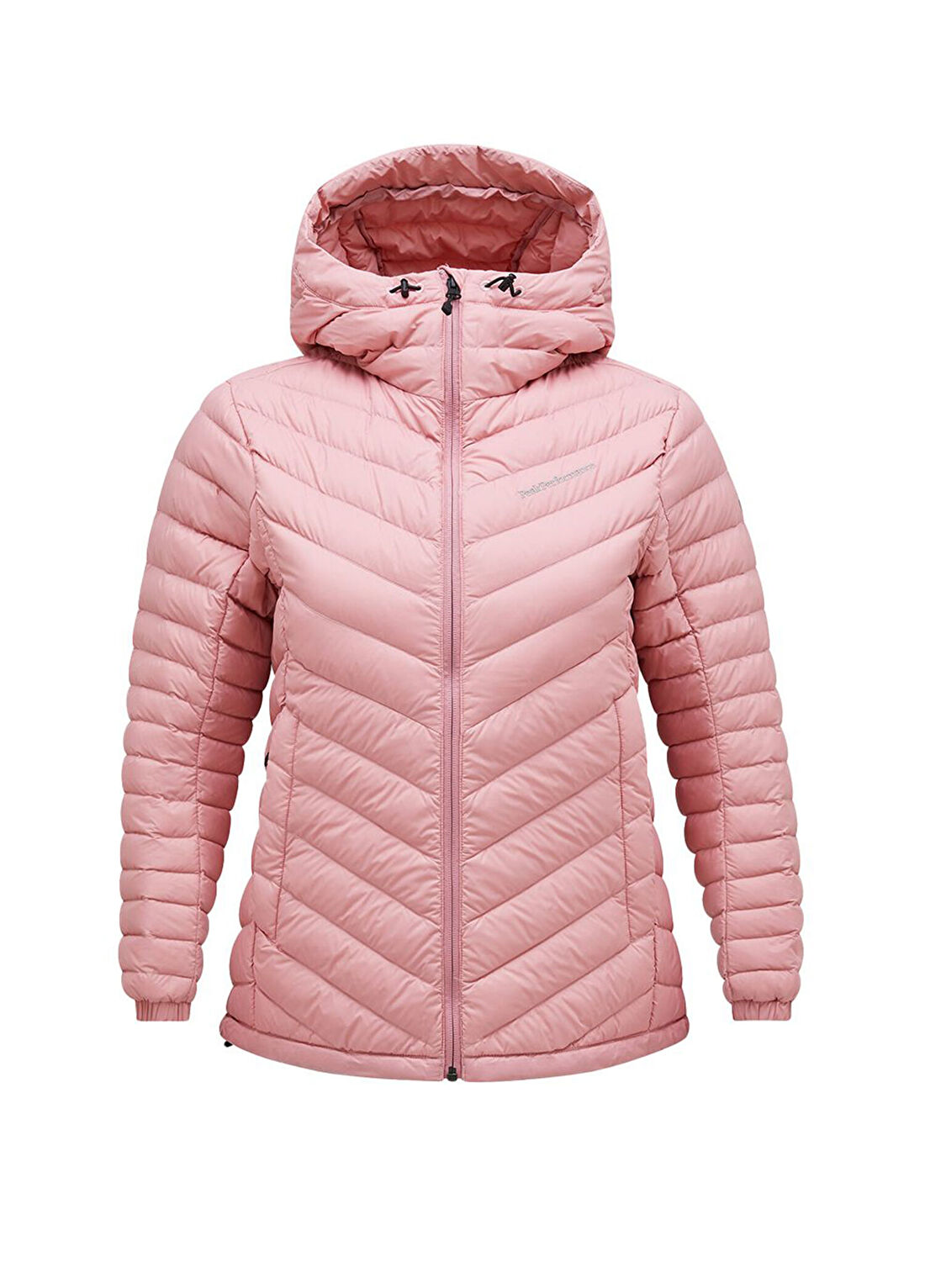 Peak Performance W Frost Down Hood Pembe Kapüşonlu Kadın Spor Ceket