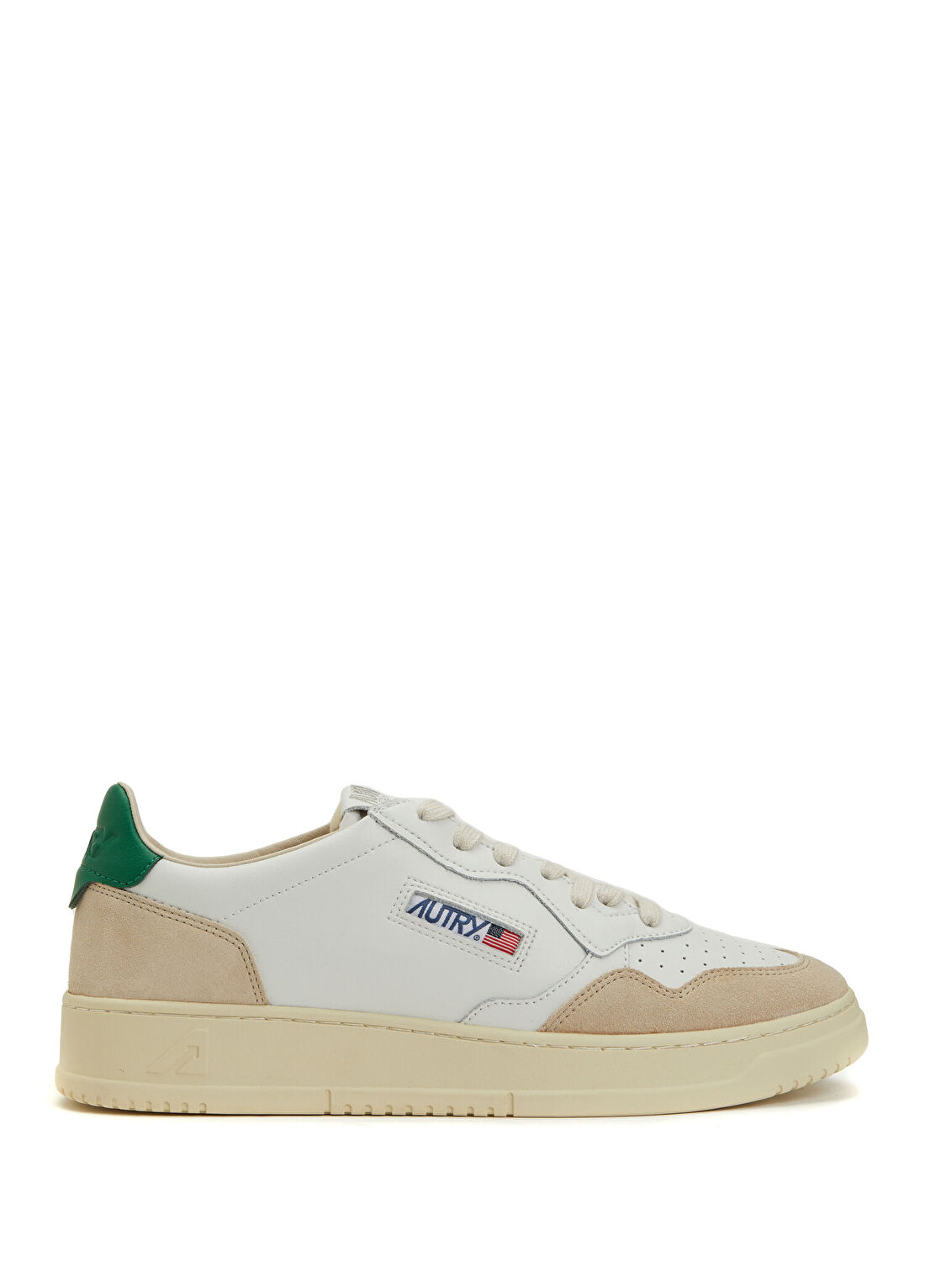 Autry Medalist Beyaz Yeşil Erkek Deri Sneaker