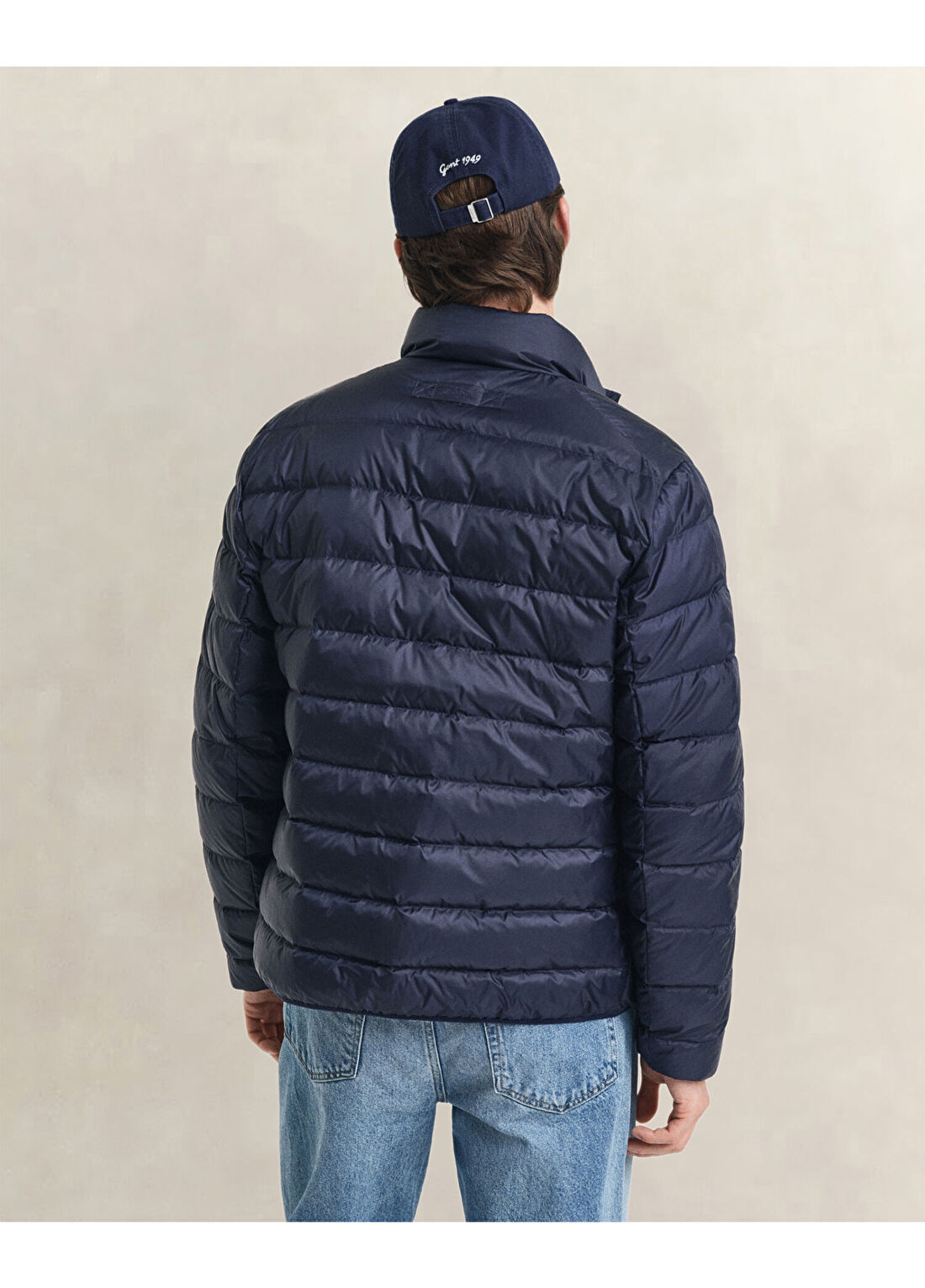 Gant Lacivert Regular Fit Dik Yaka Erkek Mont görsel 3