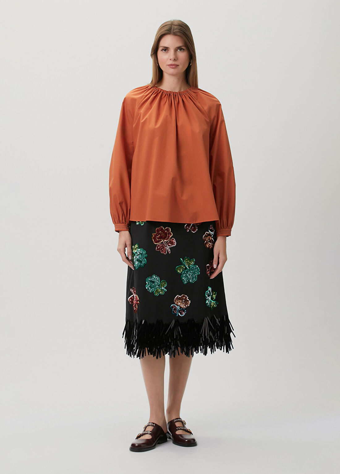 Marni Siyah Midi Etek