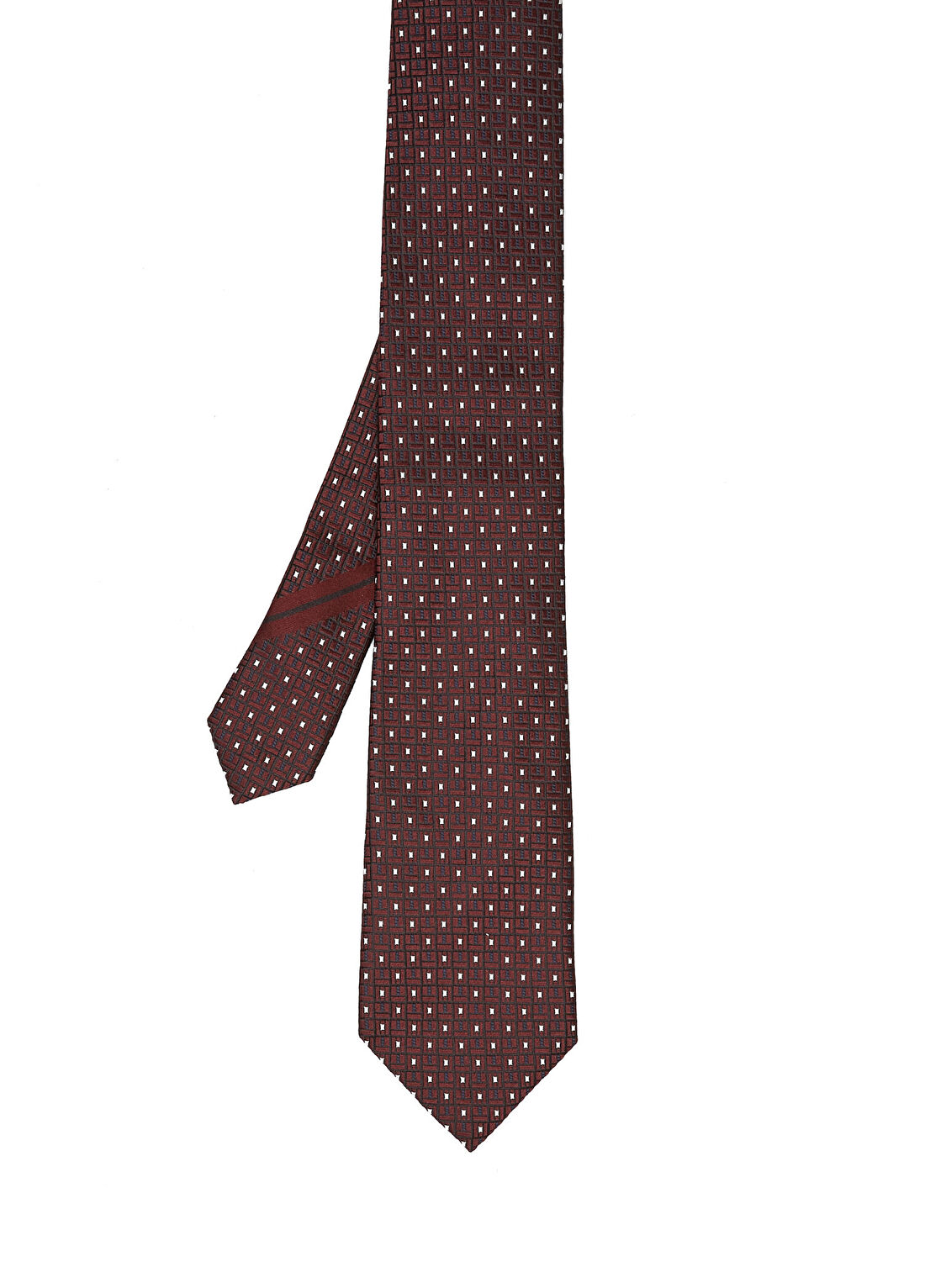 Zegna Kırmızı İpek Kravat