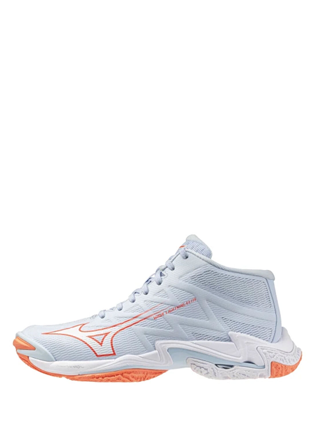 Mizuno Wave Lightning Elite MID Mavi Kadın Voleybol Ayakkabısı görsel 2