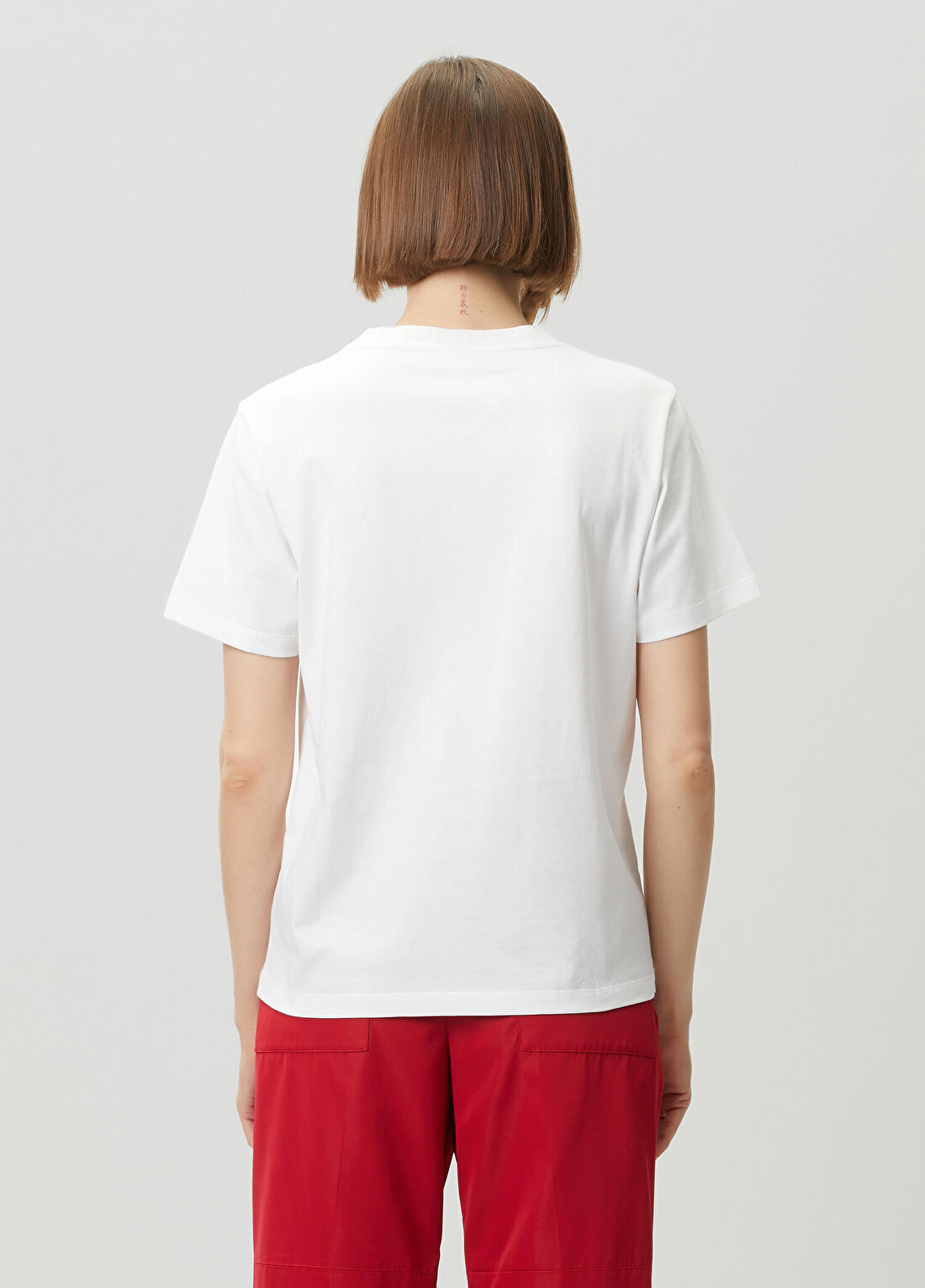 Loewe Regular Fit Beyaz T-shirt görsel 4