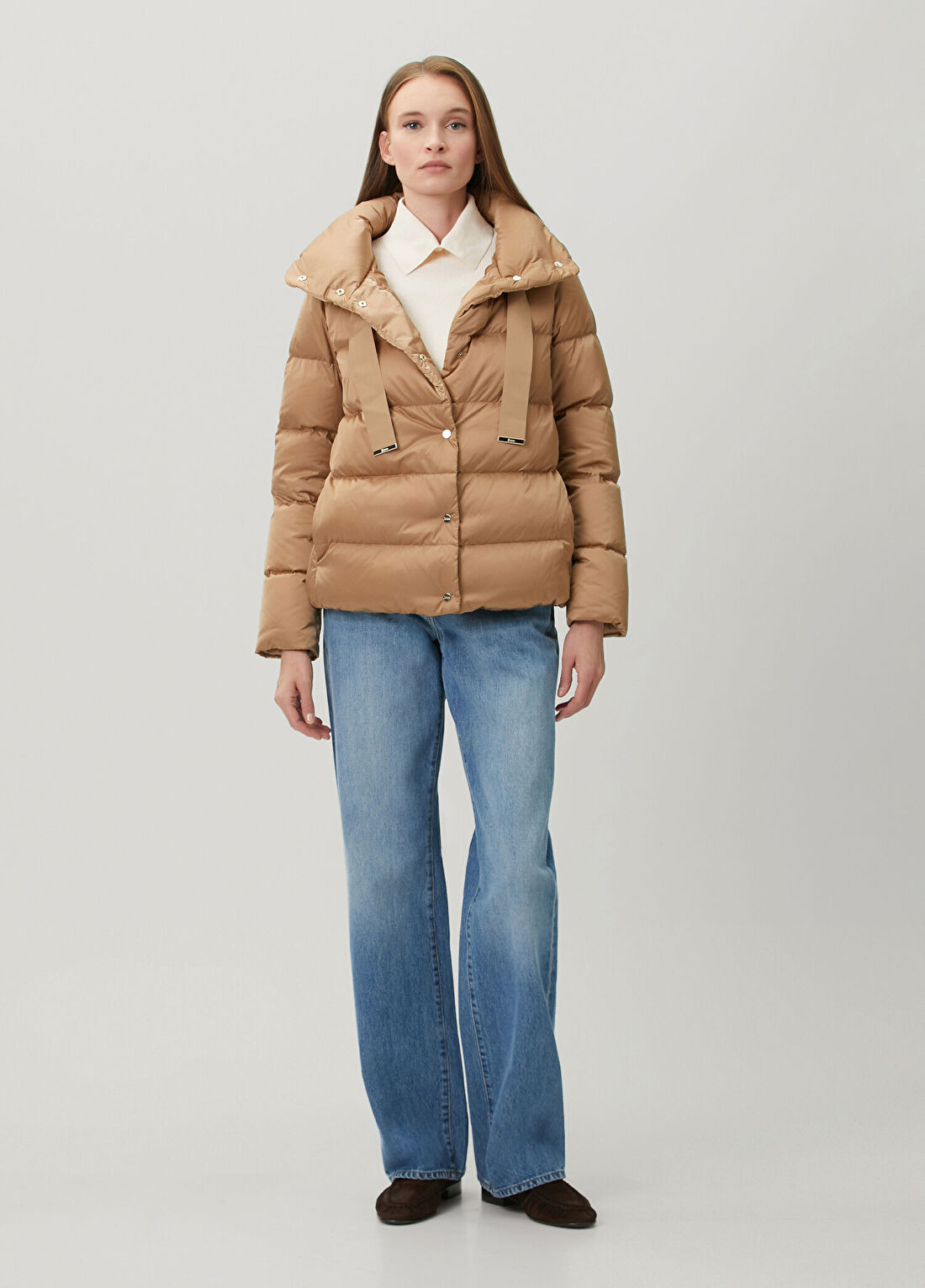 Herno Camel Puffer Mont görsel 2