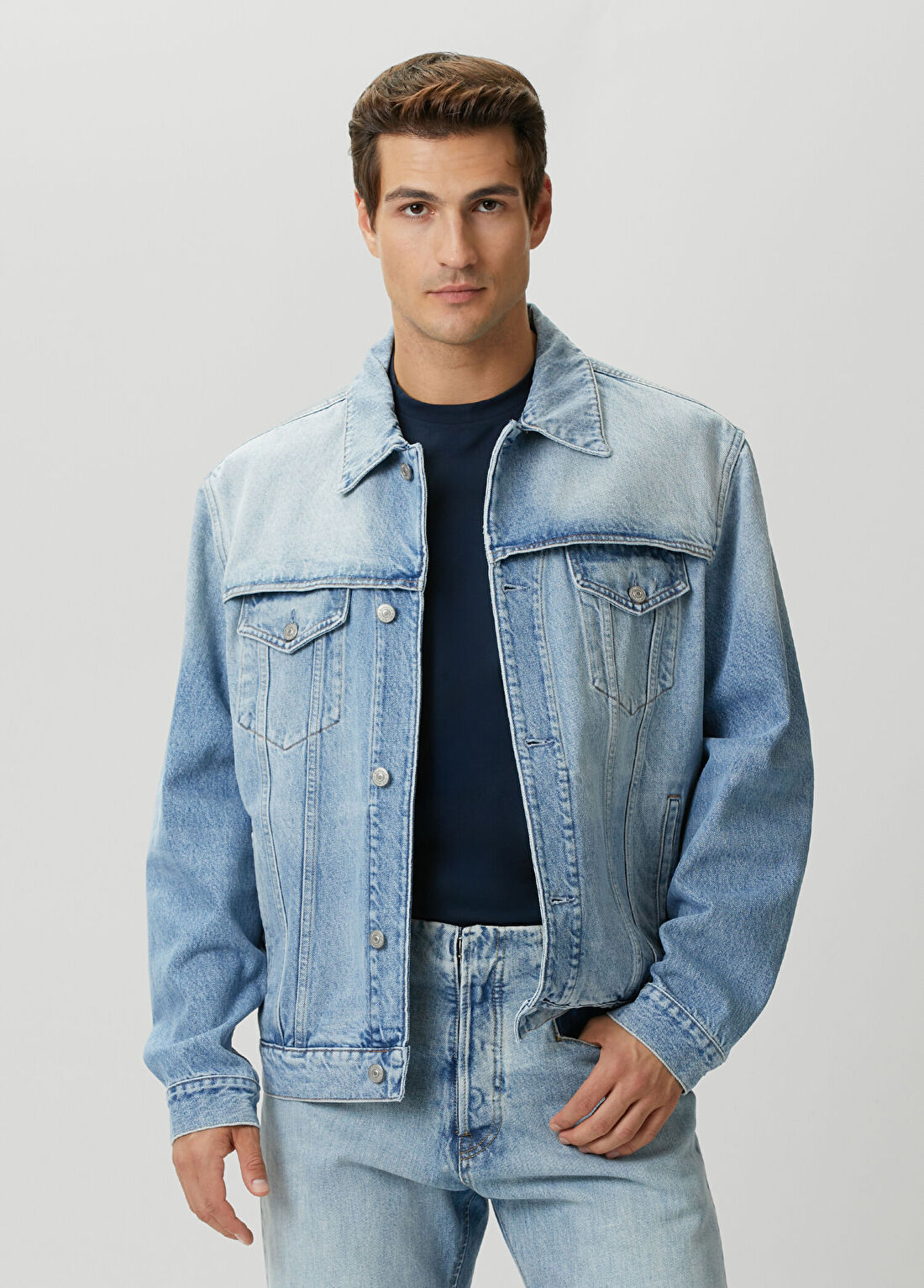 MM6 Maison Margiela Mavi Denim Ceket