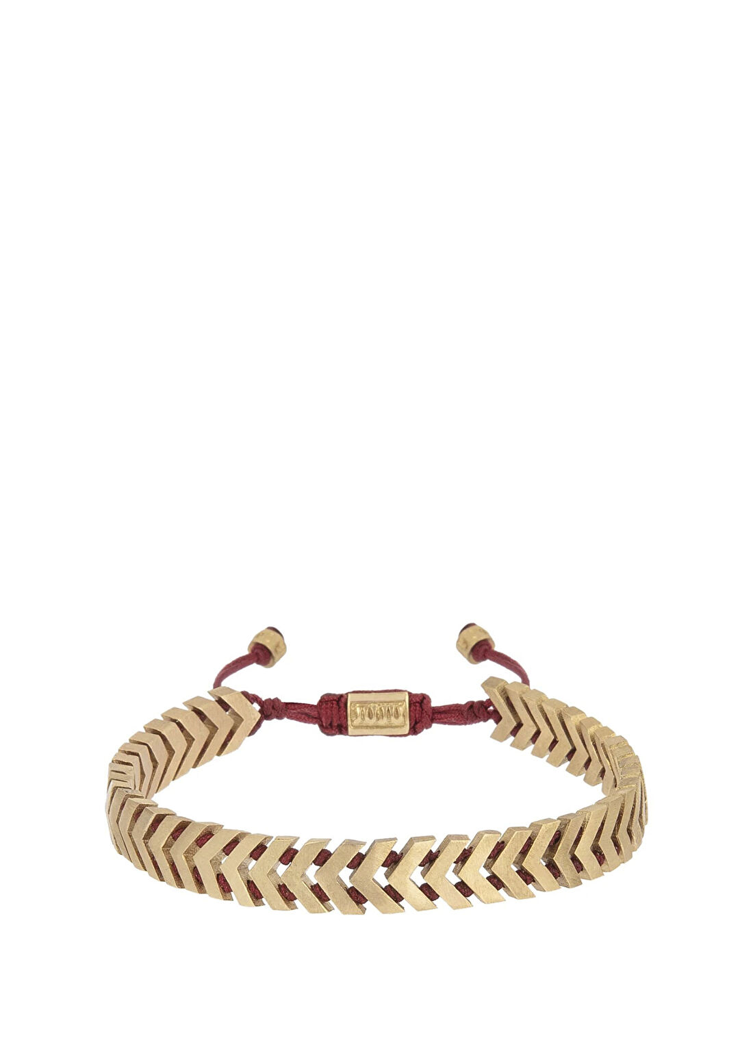 Juju Arrow Bordo Bronz Erkek Bileklik