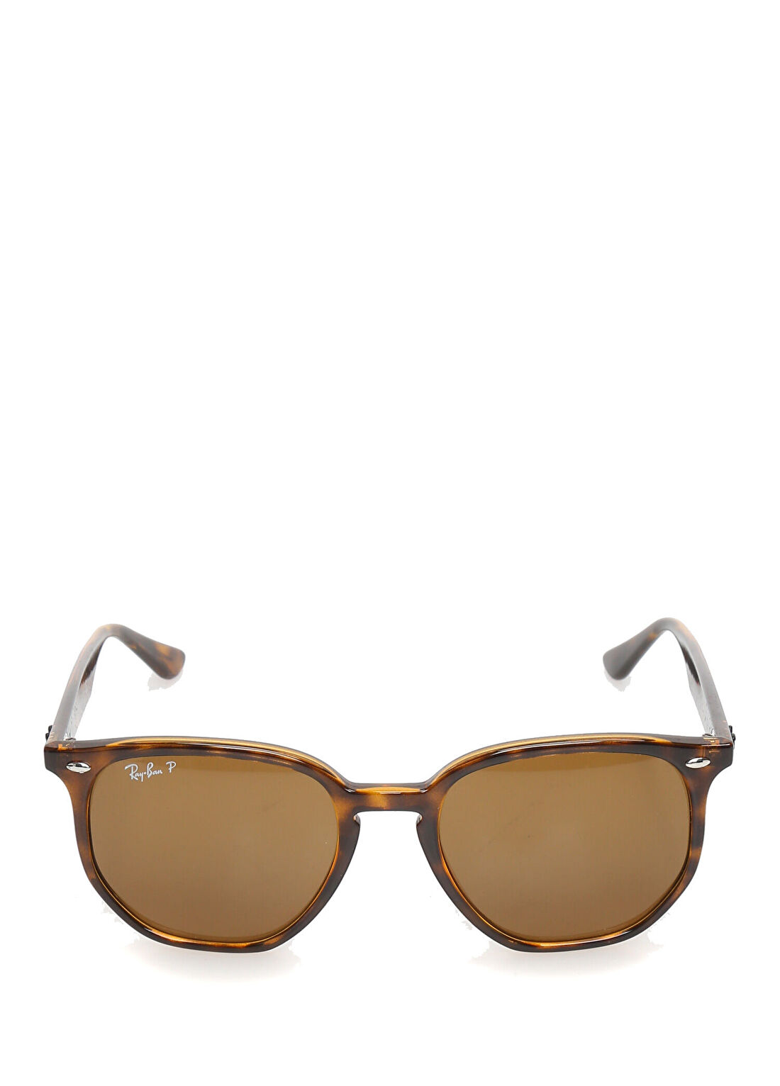 Ray-Ban Kahverengi Turtle Desenli Unisex Güneş Gözlüğü