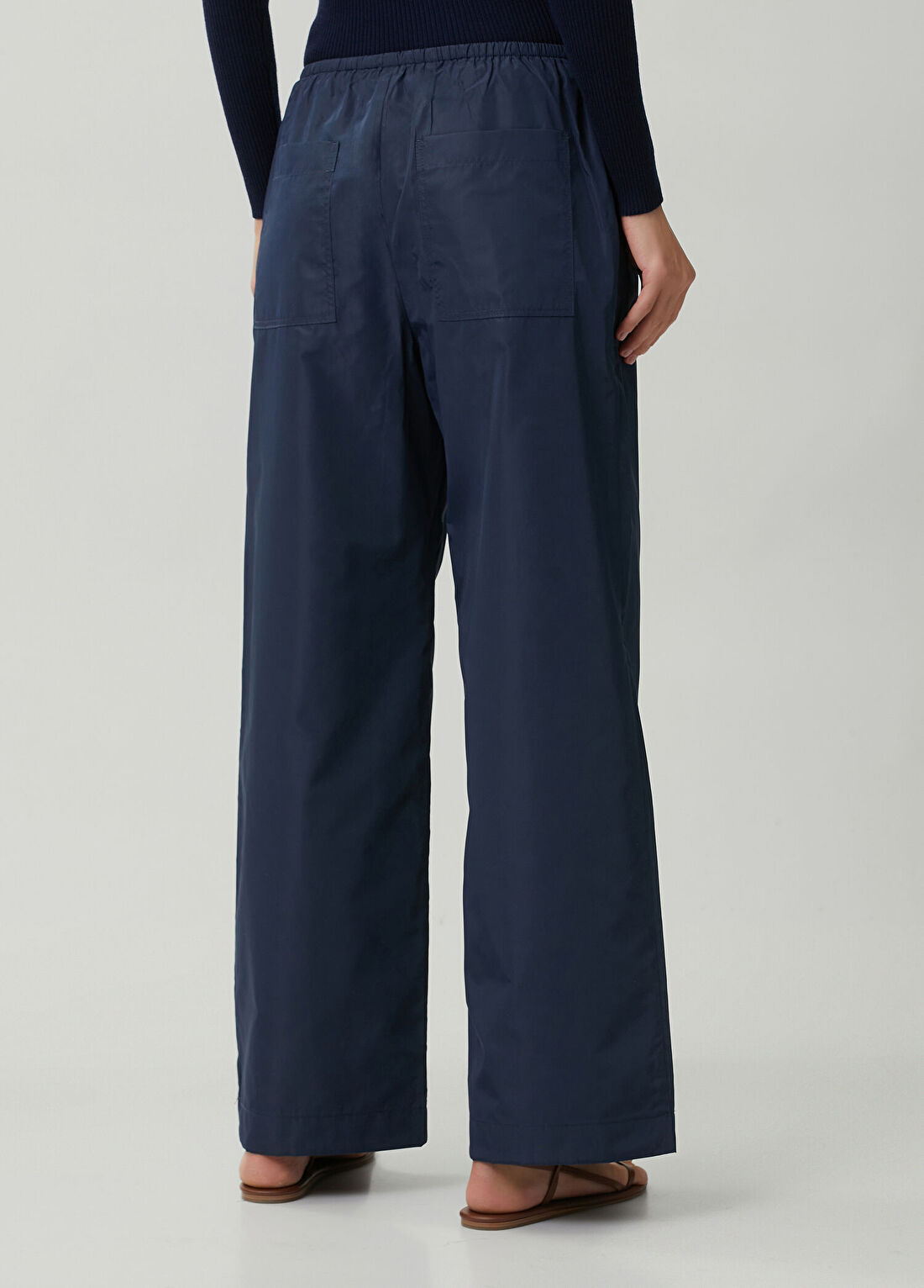 Rag&Bone Claire Lacivert Tafta Pantolon görsel 4