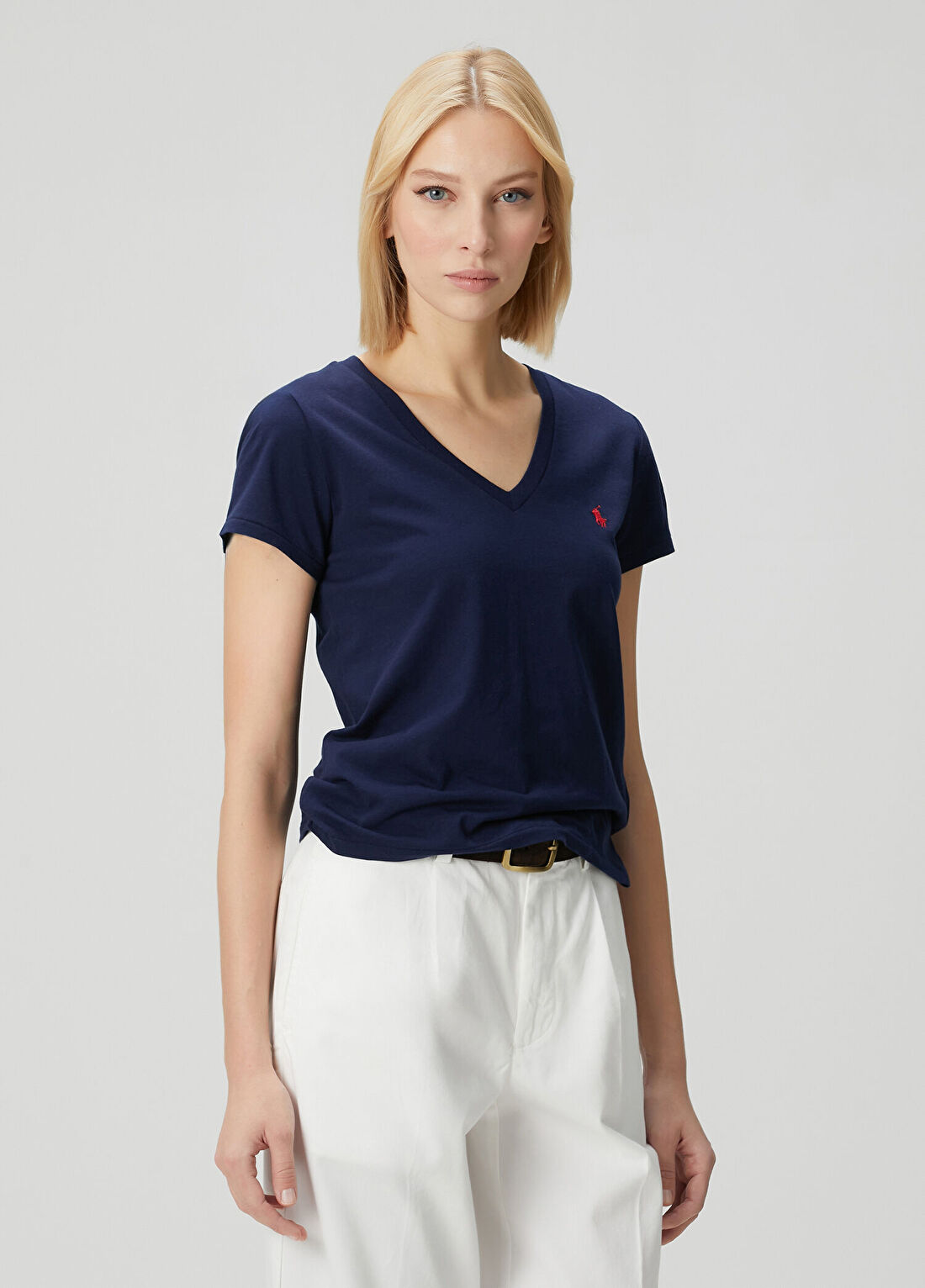 Polo Ralph Lauren Lacivert Logolu T-shirt