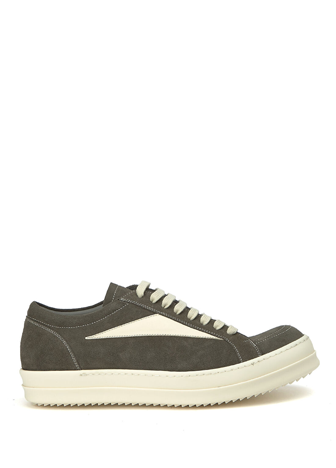 Rick Owens Haki Erkek Deri Sneaker