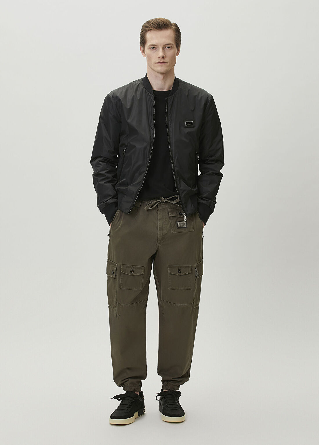 Dolce&Gabbana Siyah Bomber Ceket görsel 2