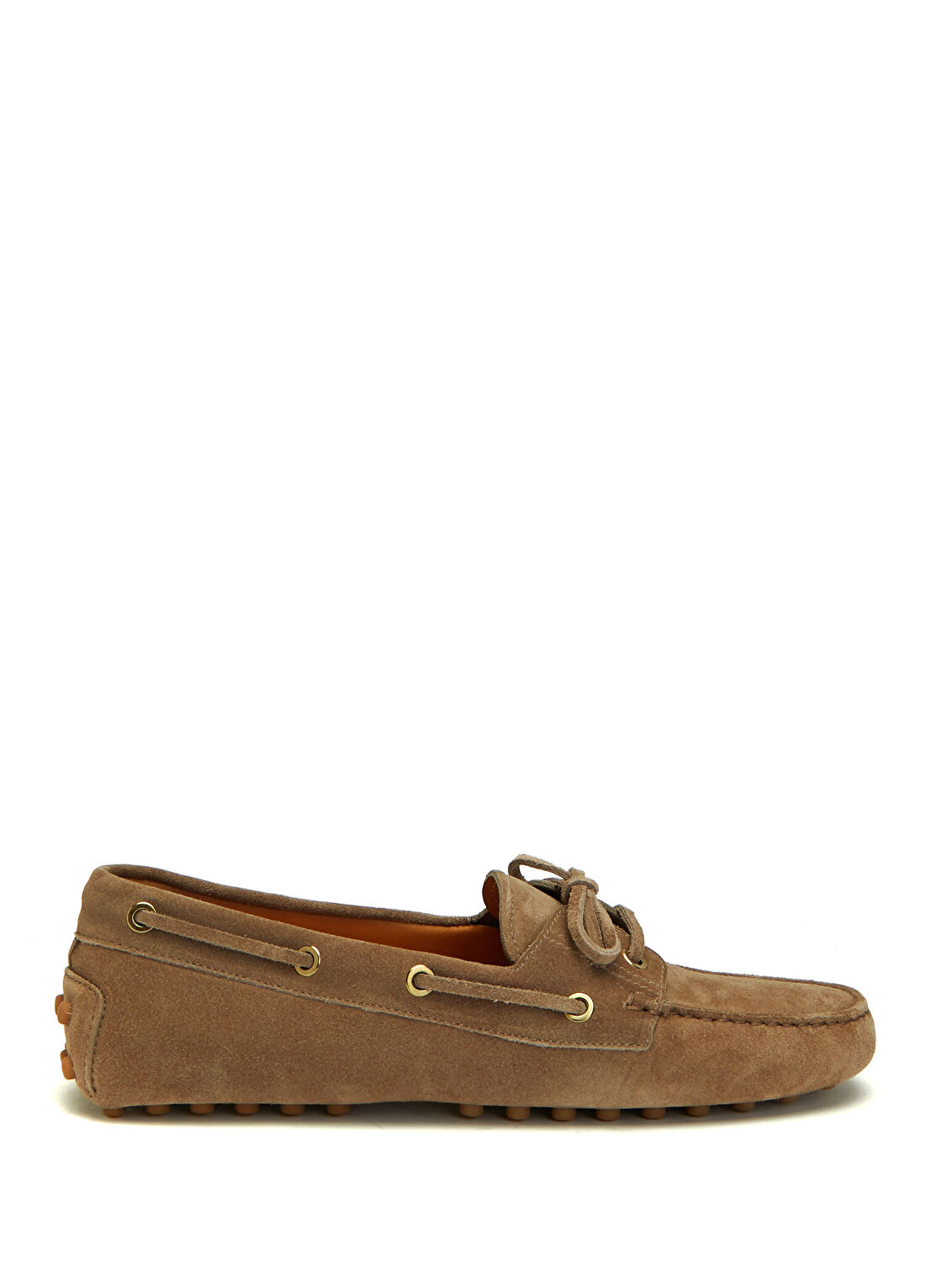 Tod's Gommino Kahverengi Kadın Süet Loafer