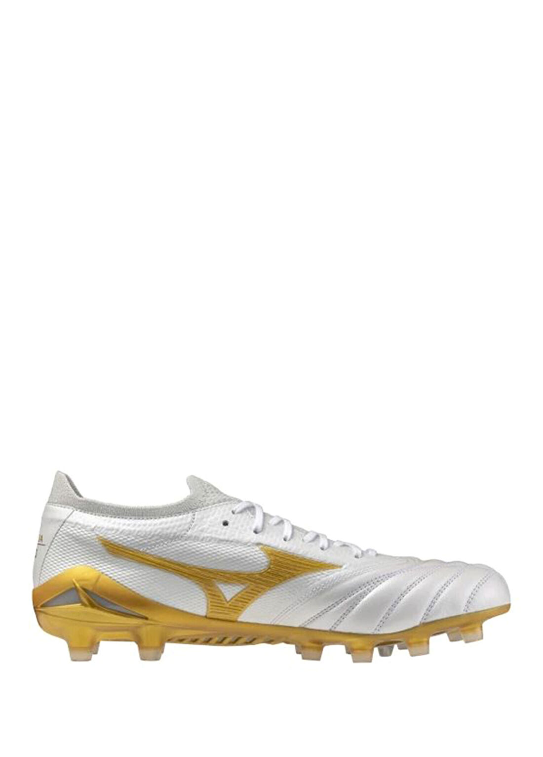 Mizuno Morelia Neo 4 Beta Japan Beyaz Altın Rengi Erkek Krampon