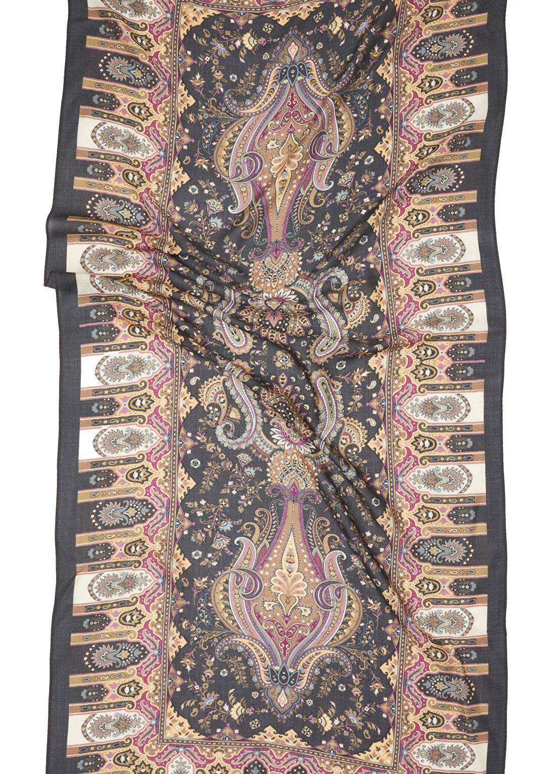 Etro Boheme Desenli Kadın Yün Şal görsel 2