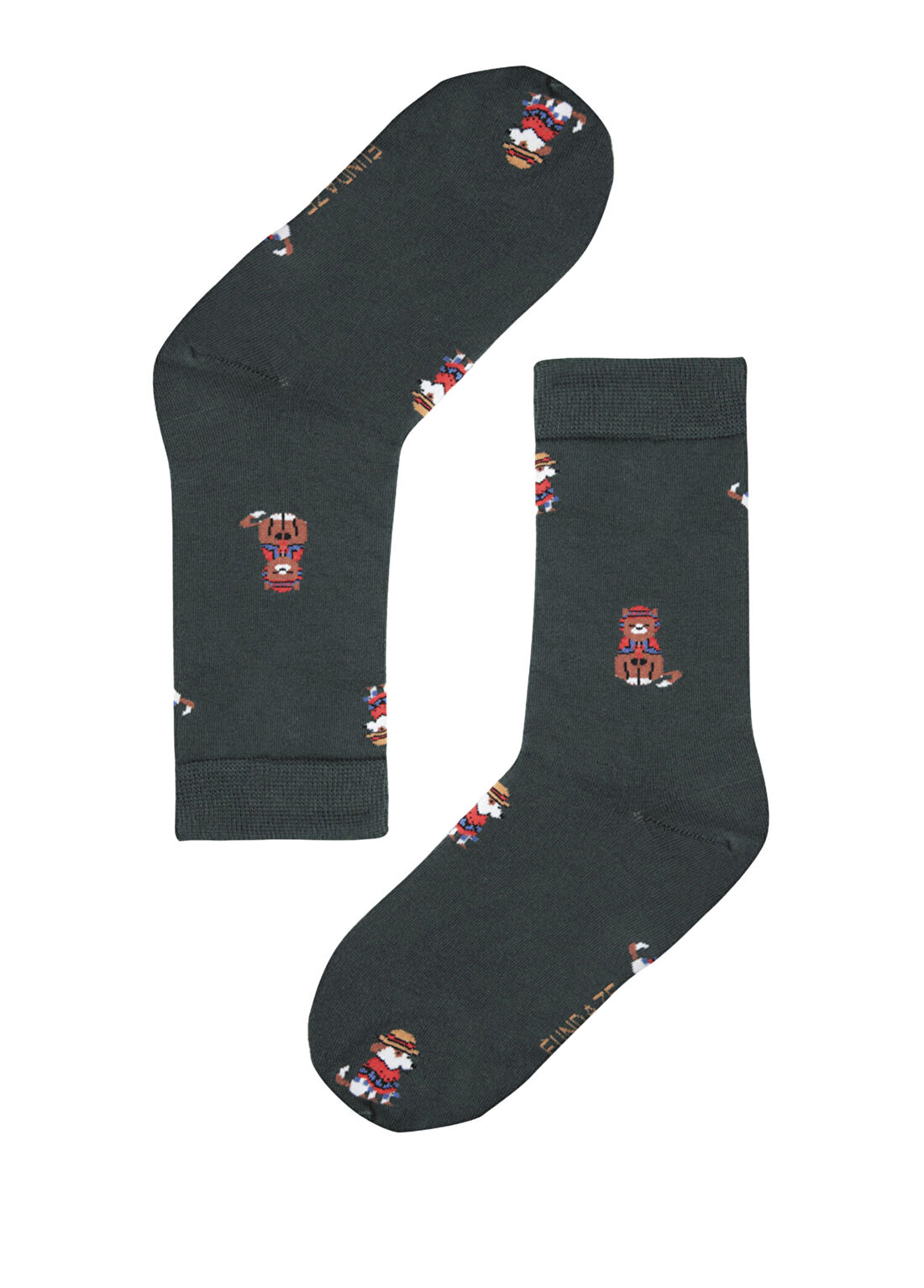 Fundaze Inca Yeşil Bambu Unisex Çorap