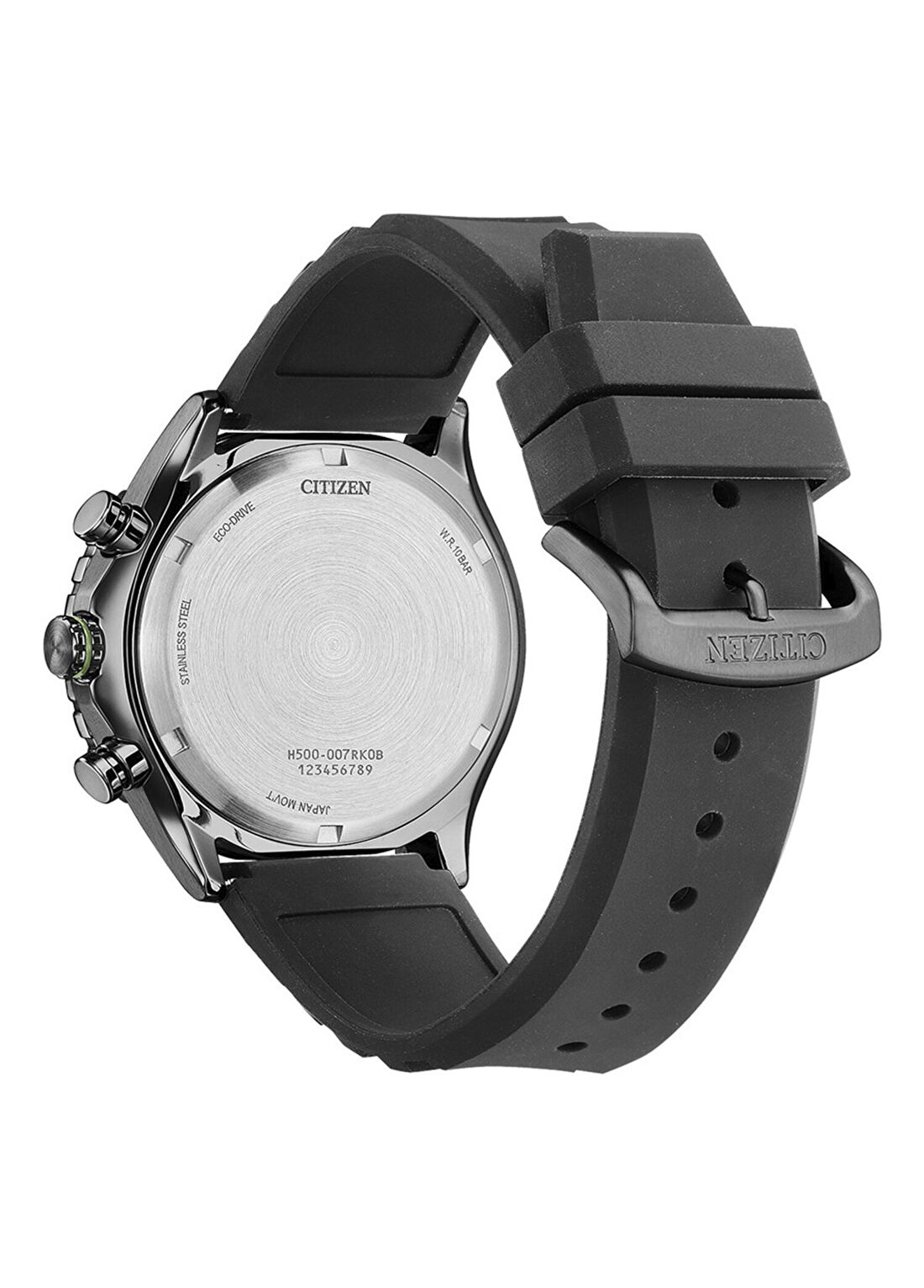 Citizen AT2565-05E Siyah Silikon Erkek Kol Saati görsel 3