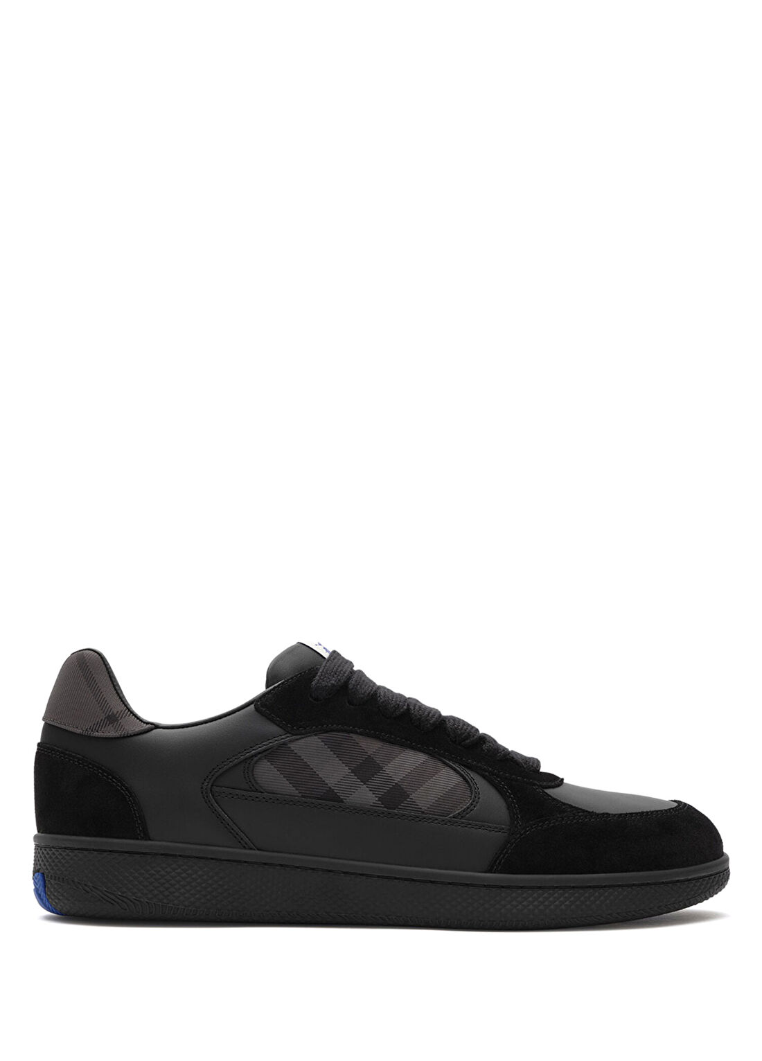 Burberry New Terrace Mix Siyah Deri Erkek Sneaker