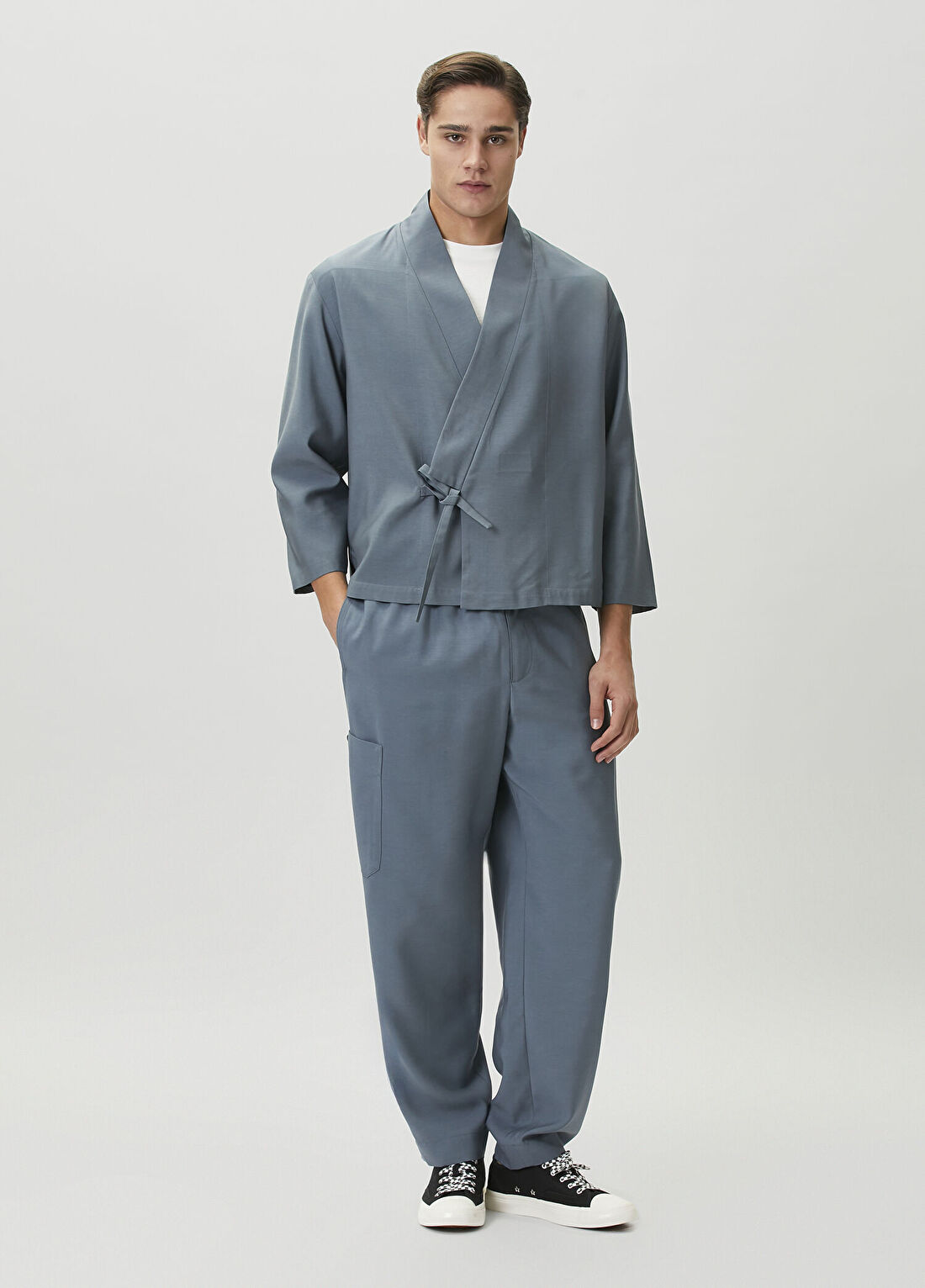 Kenzo Antrasit Kargo Pantolon