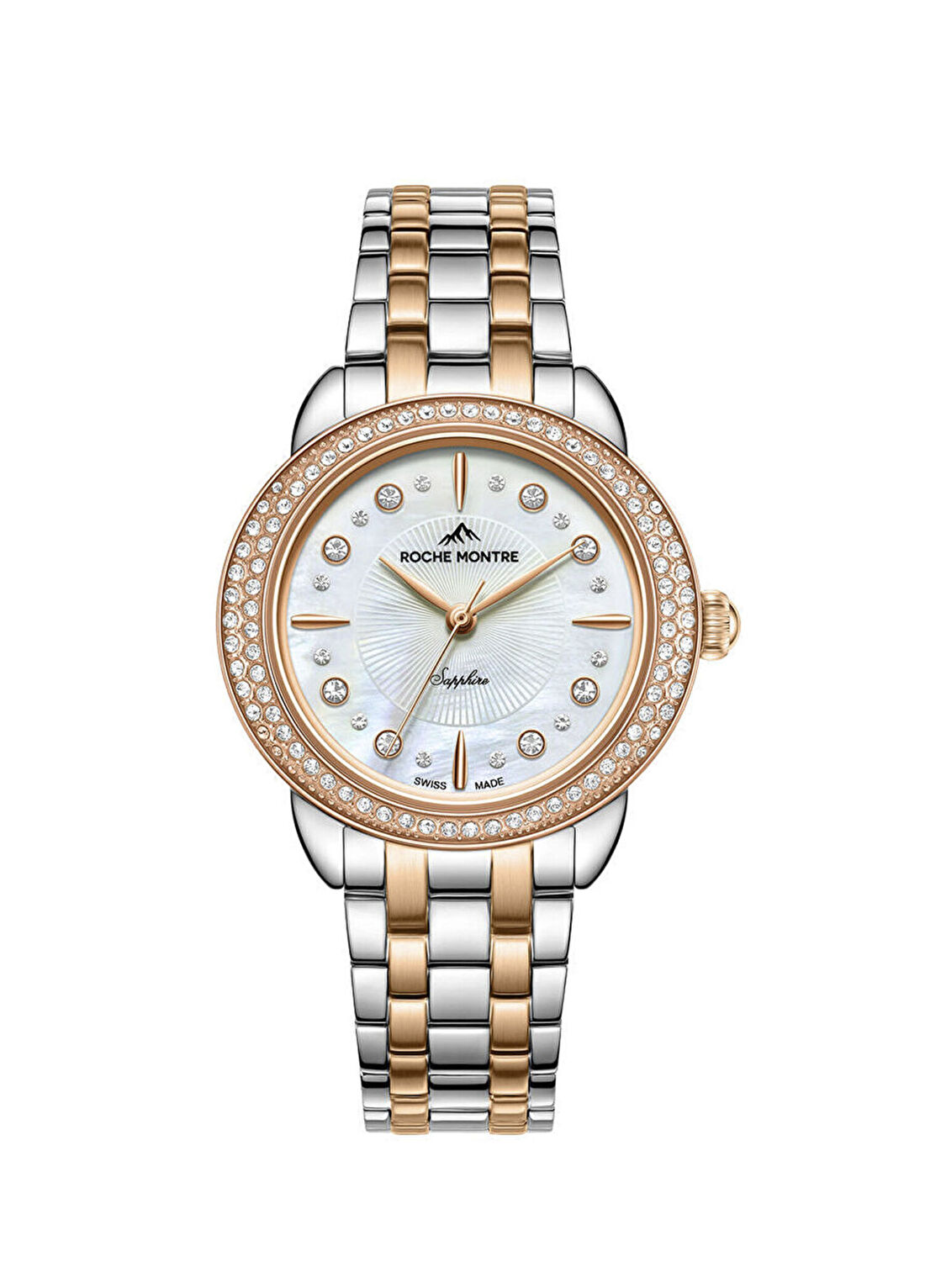 Roche Montre RML5021-03 Metalik Gri Rose Gold Çelik Kadın Kol Saati