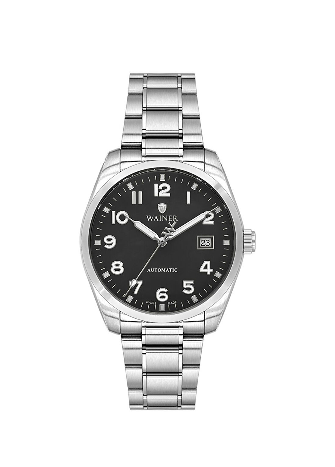 Wainer WA.25700-A Gümüş Metal Erkek Kol Saati